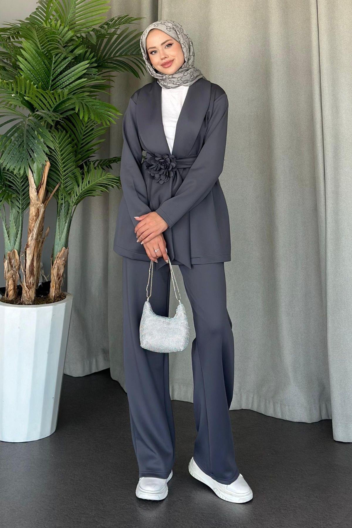 Özel Premium Mona Takım Antrasit, Fiyatları 