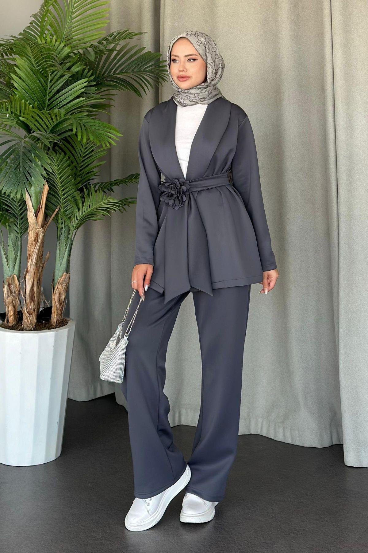 Özel Premium Mona Takım Antrasit, Fiyatları 