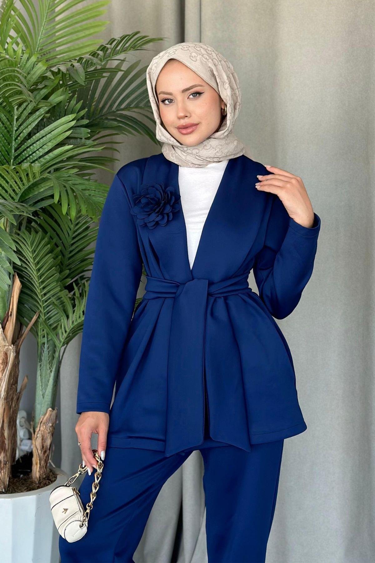 Özel Premium Mona Takım Lacivert, Fiyatları 