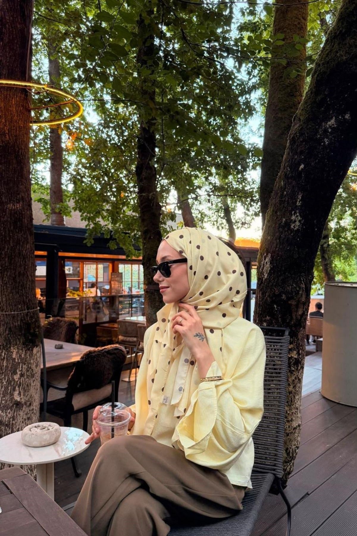 Pamuklu Puantiyeli Şal Sarı, Fiyatları 