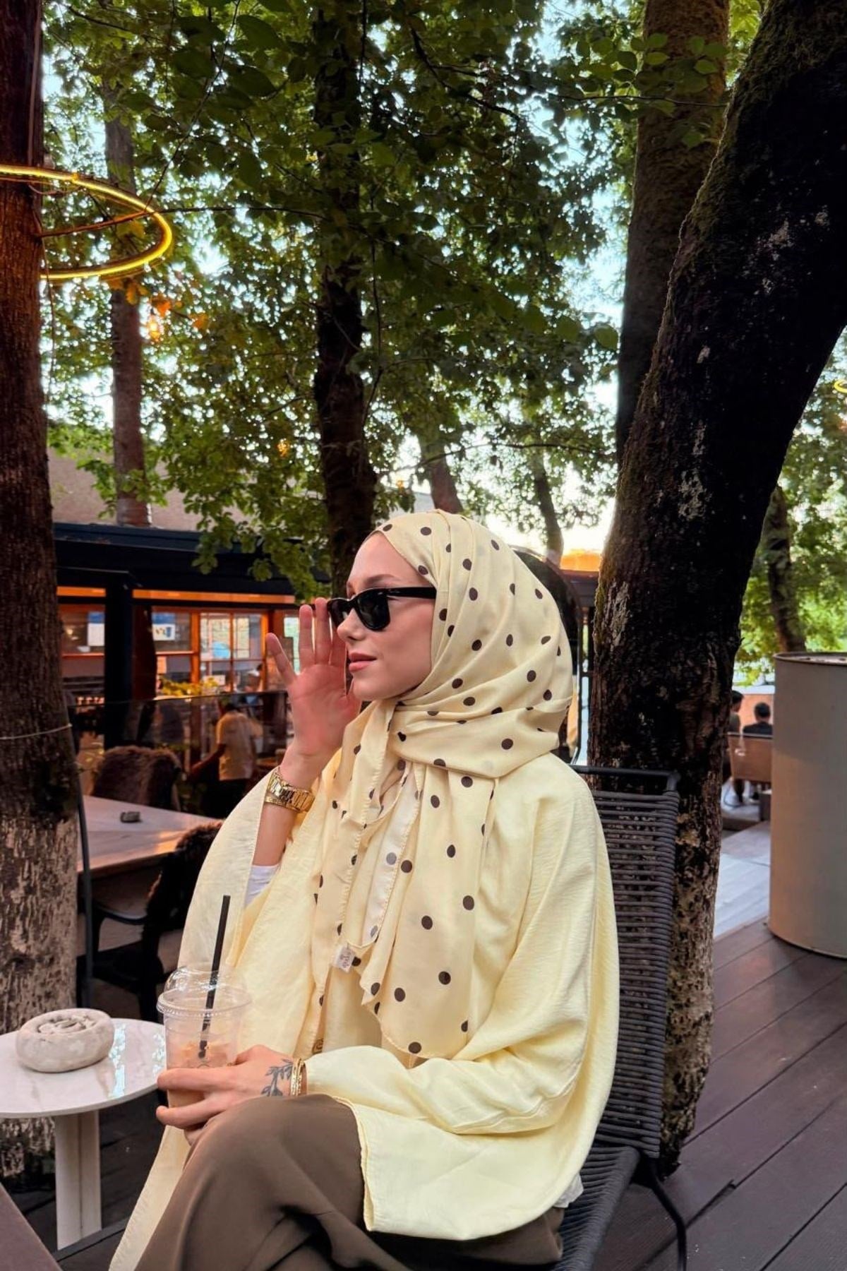 Pamuklu Puantiyeli Şal Sarı, Fiyatları 