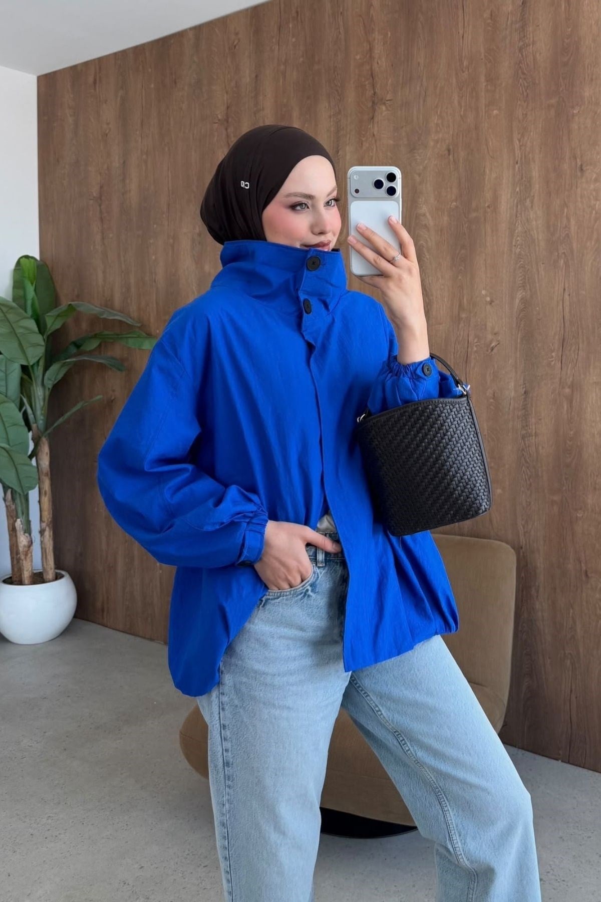 Paraşüt Yüksek Yaka Trenç Saks, Fiyatları 