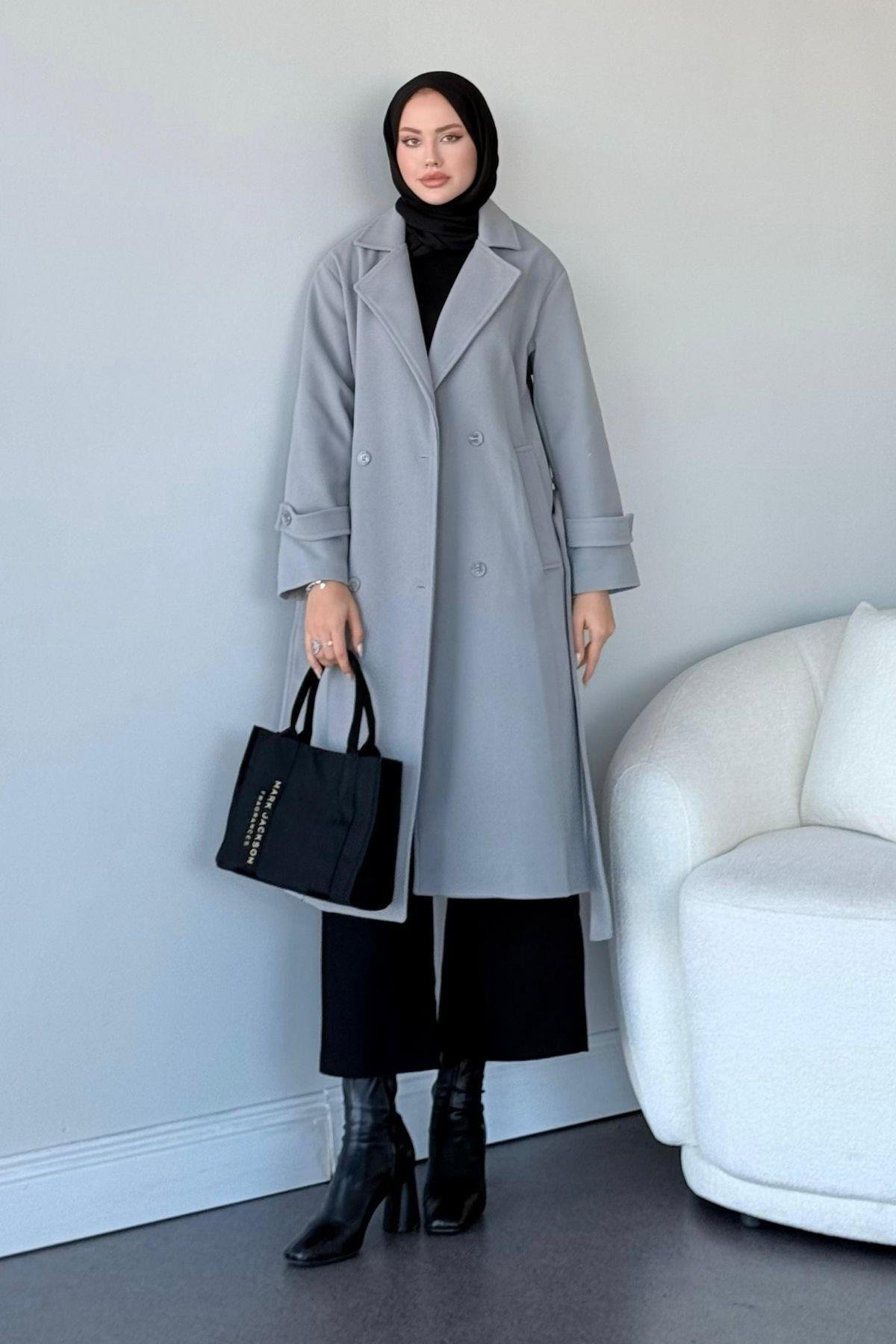 Paris Kaşe Kaban Gri, Fiyatları 