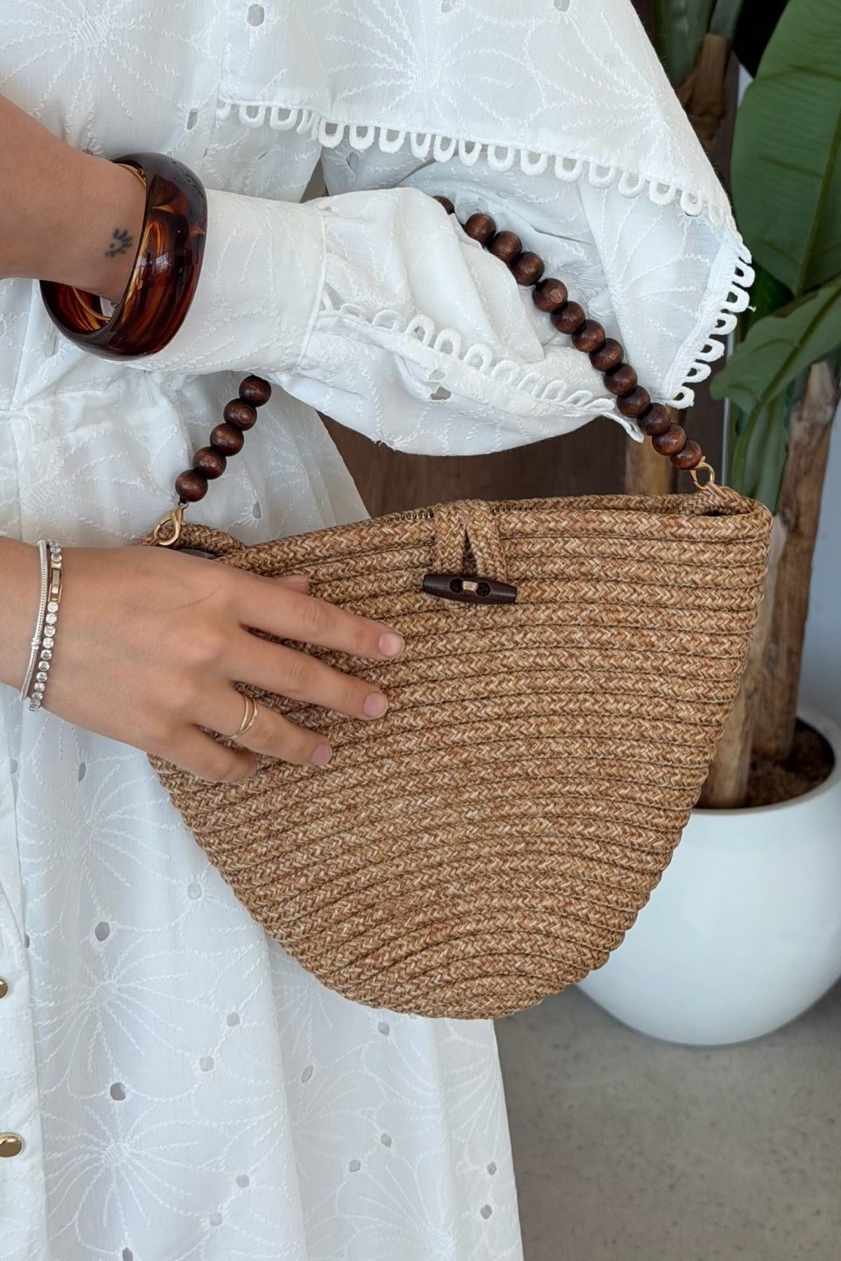 Piccolo Handmade Boncuk Dty Çanta Camel, Fiyatları Piccolo Handmade Boncuk Dty Çanta Camel| Haza Moda