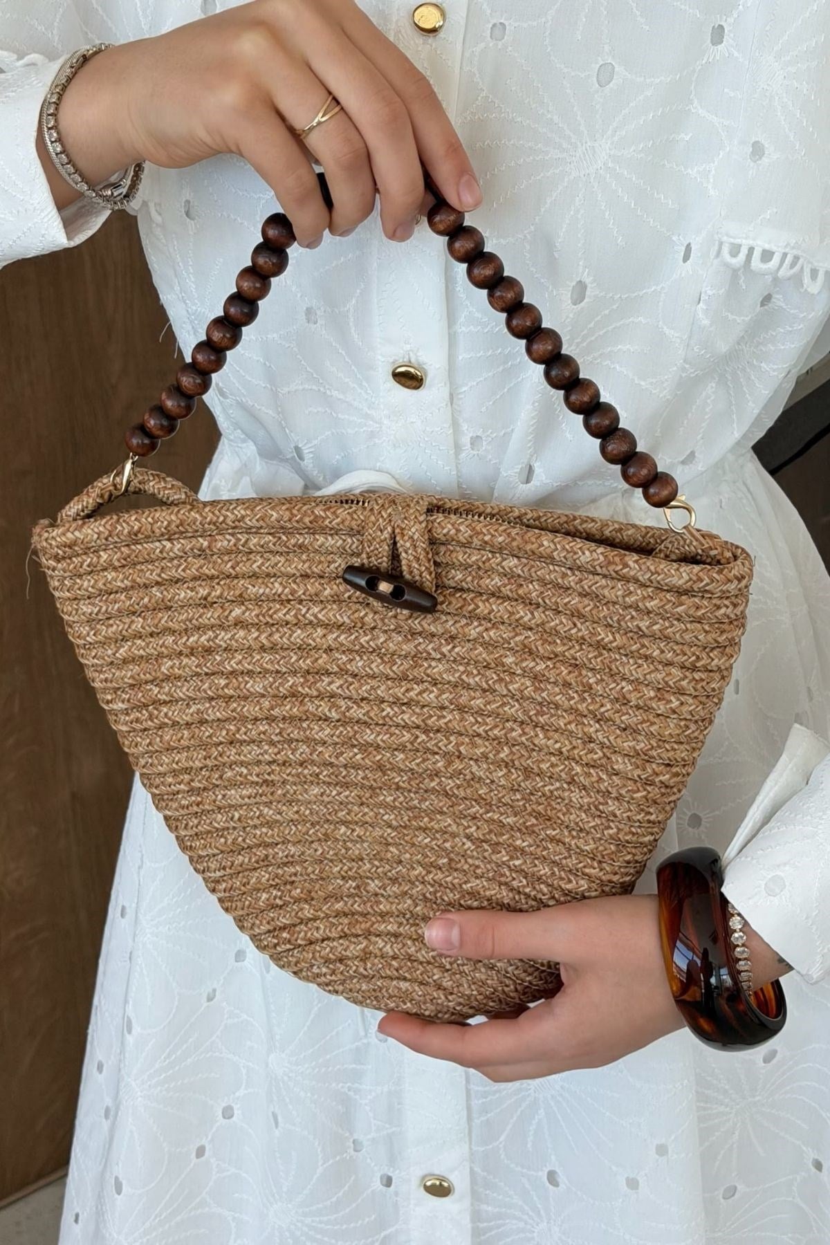 Piccolo Handmade Boncuk Dty Çanta Camel, Fiyatları Piccolo Handmade Boncuk Dty Çanta Camel| Haza Moda