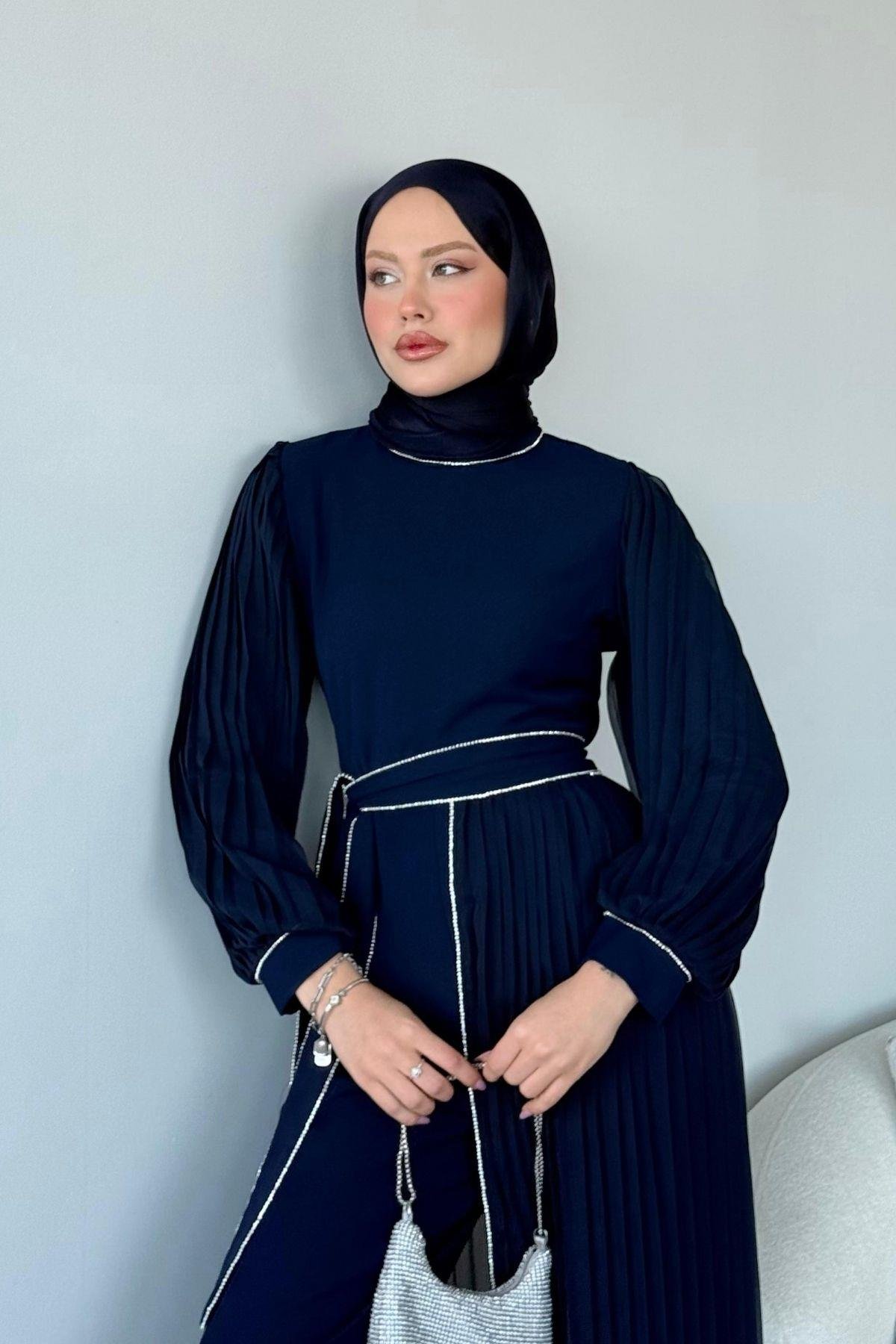 Piliseli Tulum Lacivert, Fiyatları 