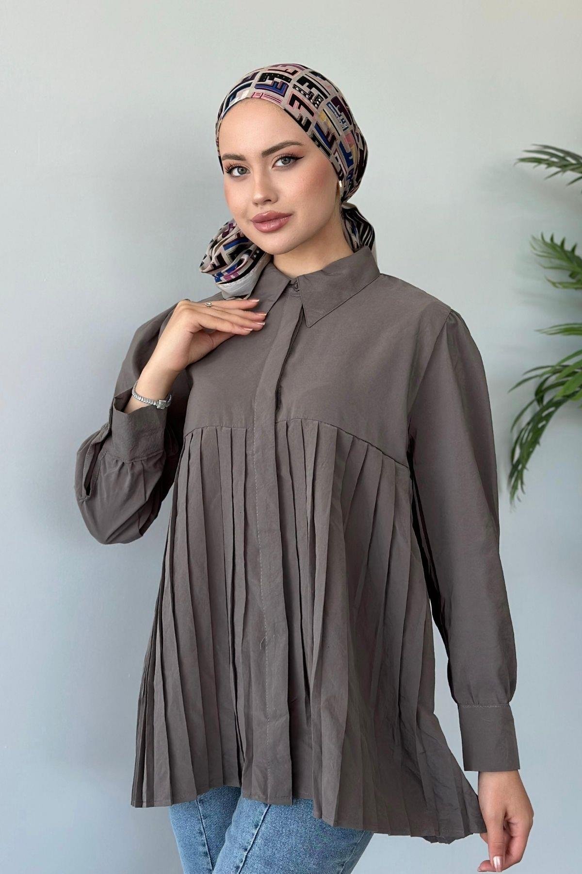 Pinterest Gömlek Antrasit, Fiyatları 