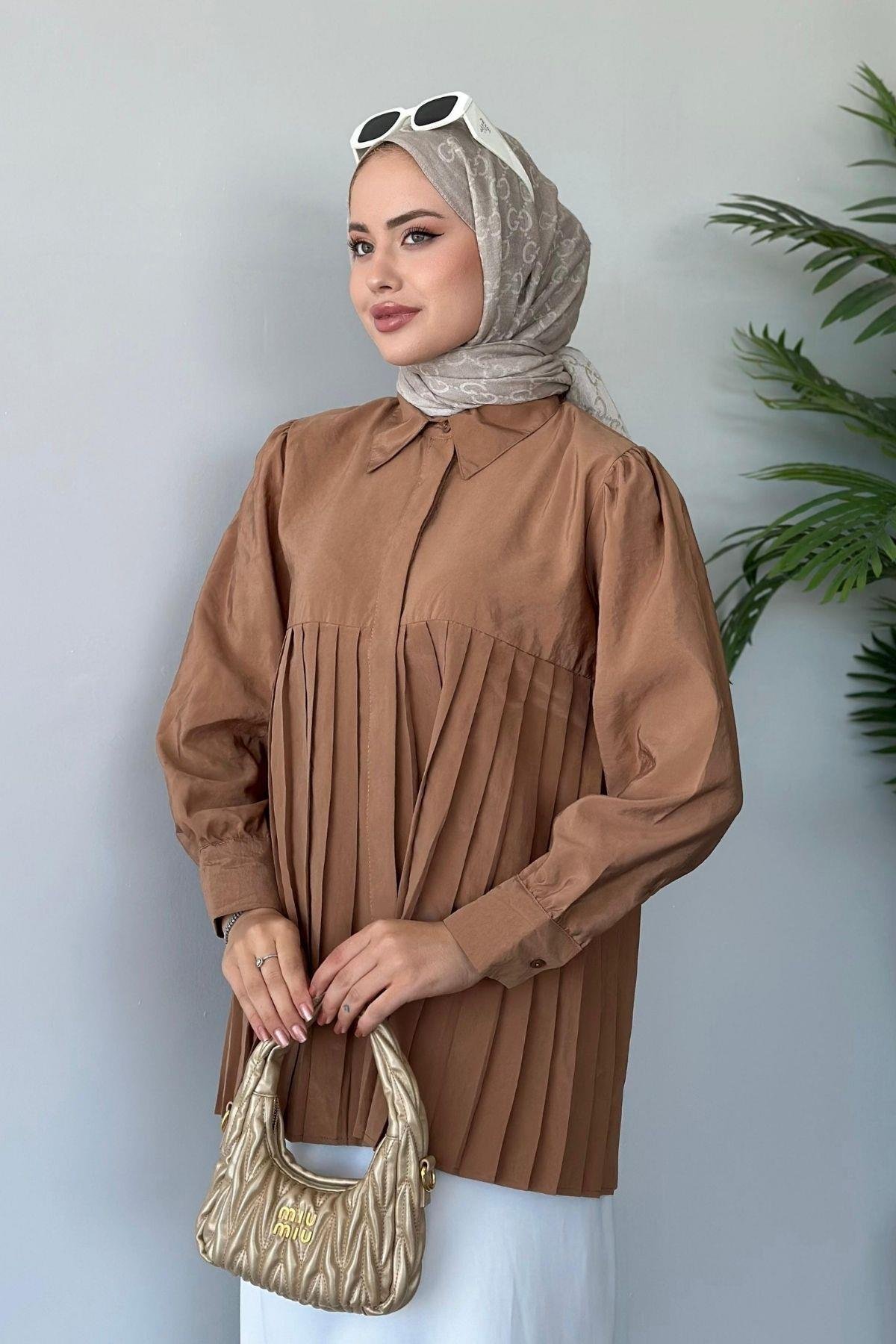 Pinterest Gömlek Kahve, Fiyatları 