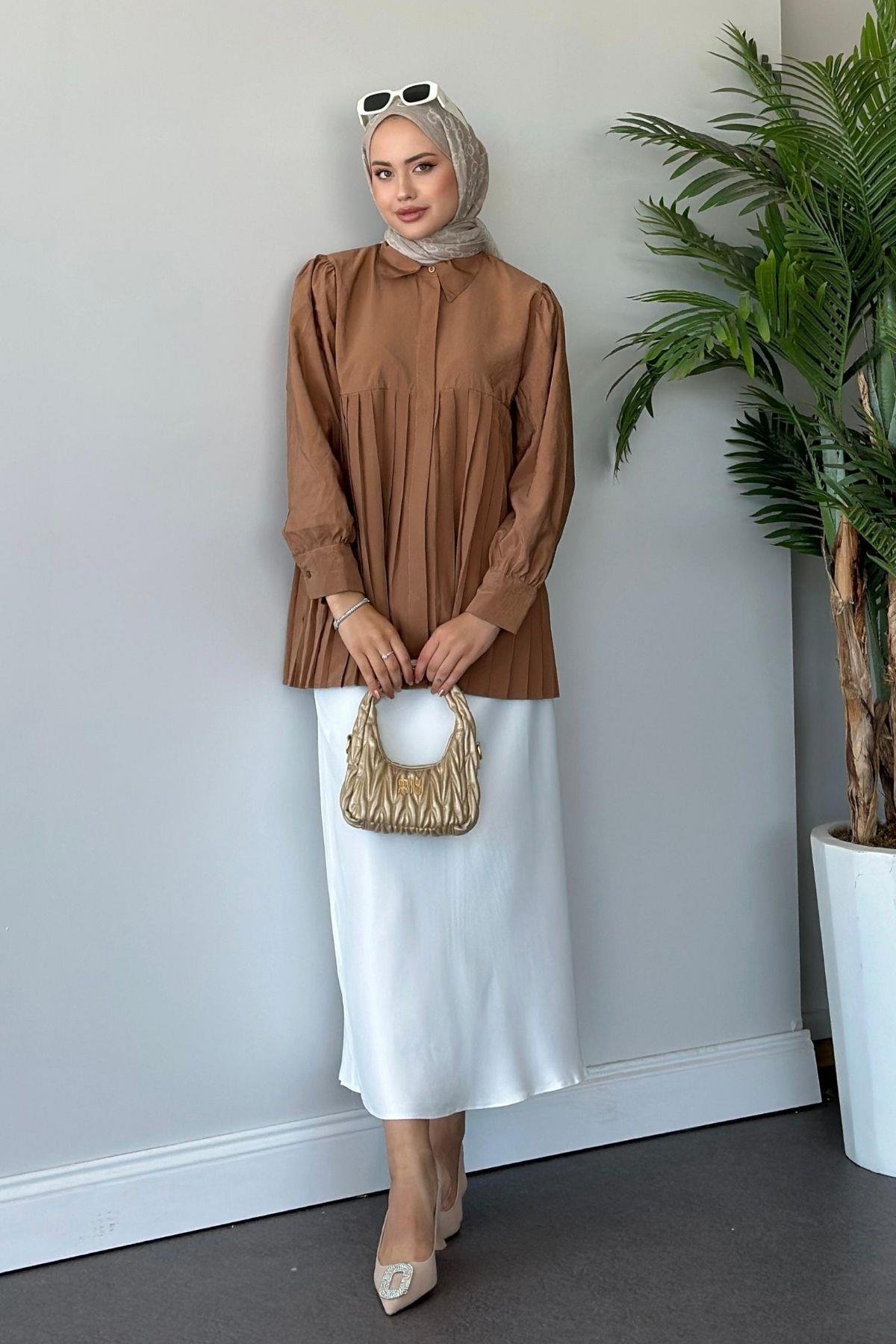 Pinterest Gömlek Kahve, Fiyatları 