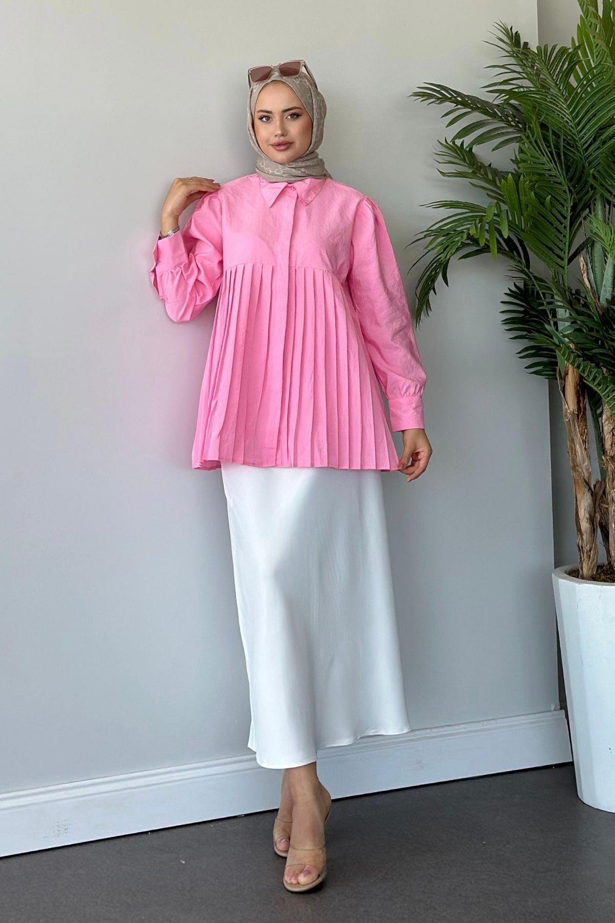 Pinterest Gömlek Pembe, Fiyatları 