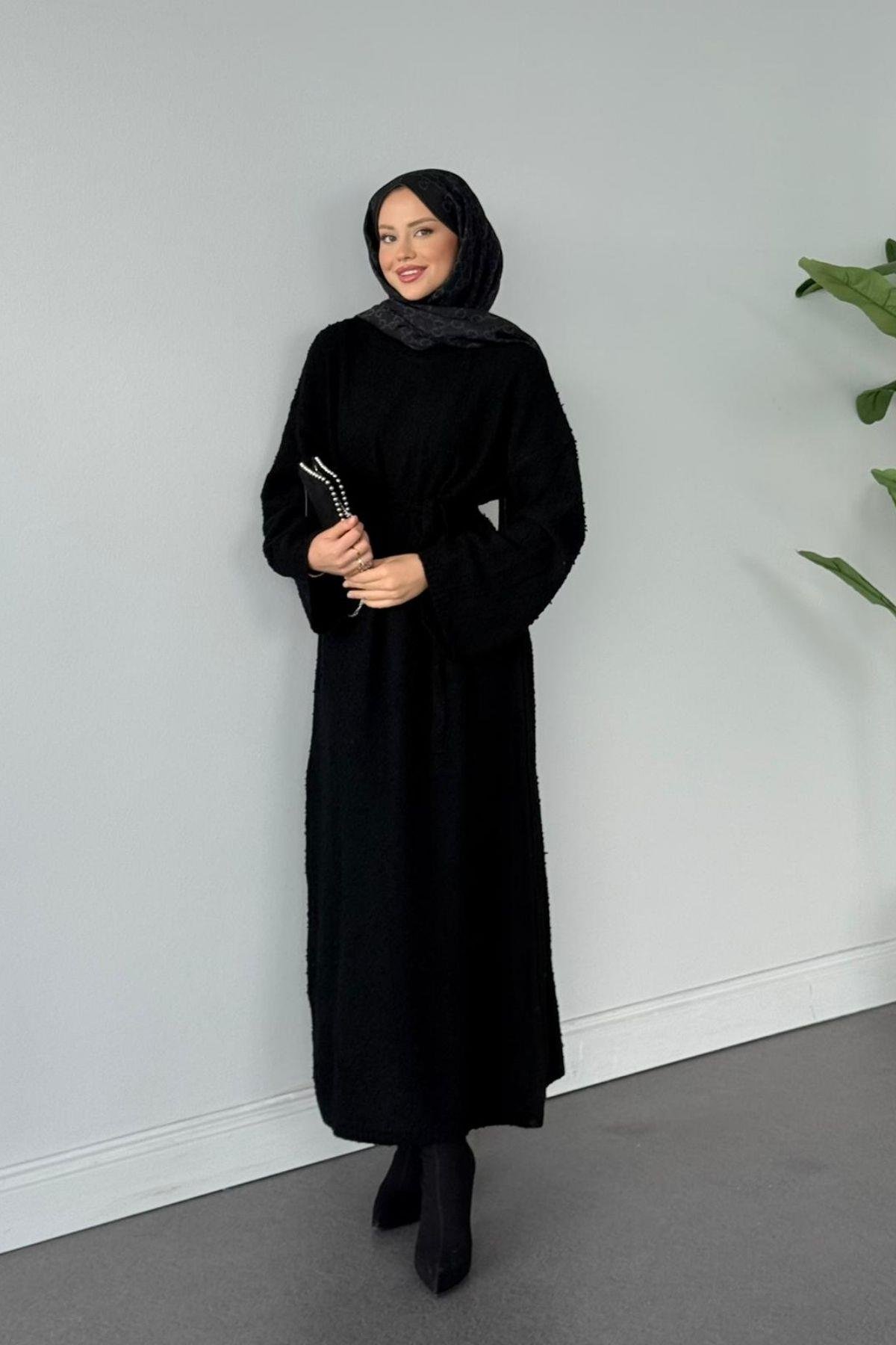 Pıt Pıt Triko Elbise Siyah, Fiyatları Pıt Pıt Triko Elbise Siyah- Haza Moda