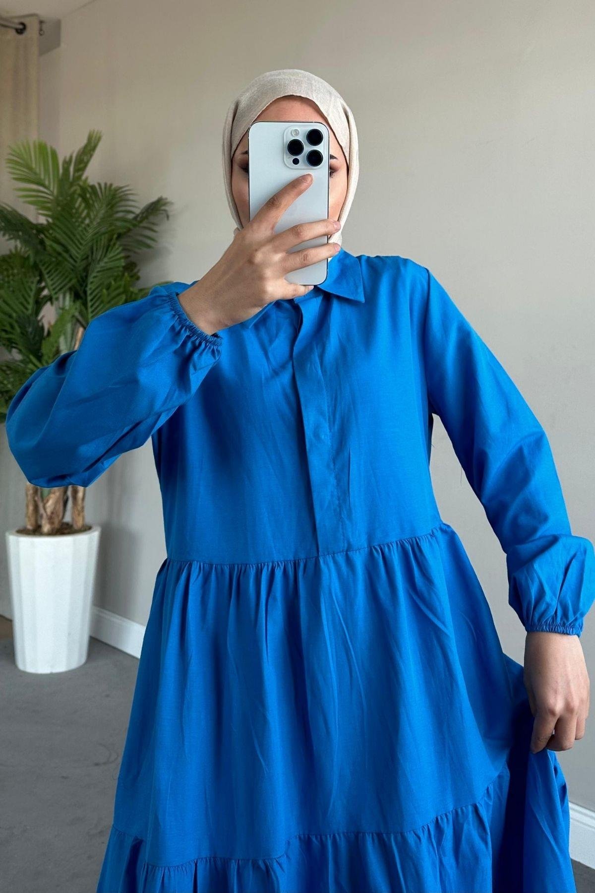 Poplin Elbise Saks, Fiyatları 