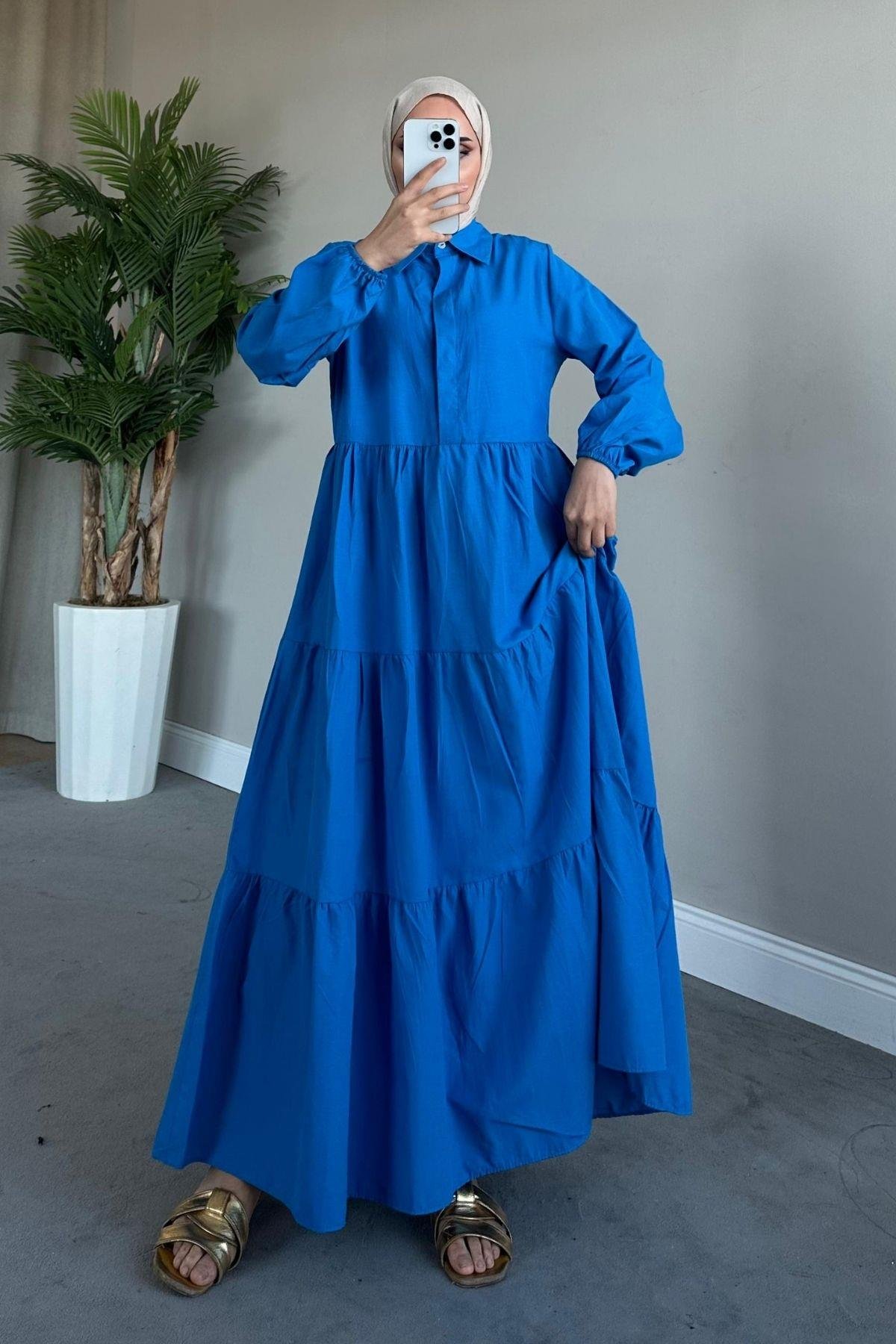 Poplin Elbise Saks, Fiyatları 