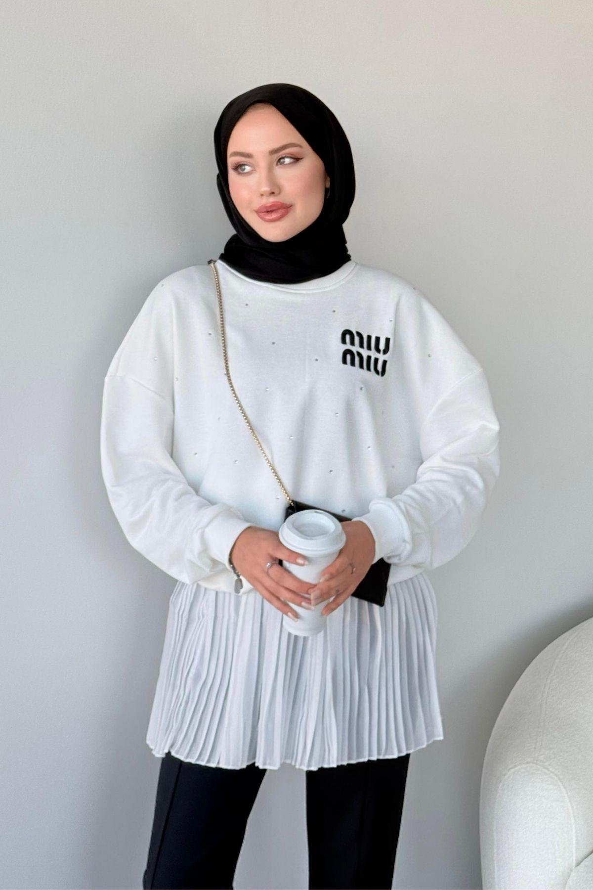 Premium Muadil Sweat Beyaz, Fiyatları 
