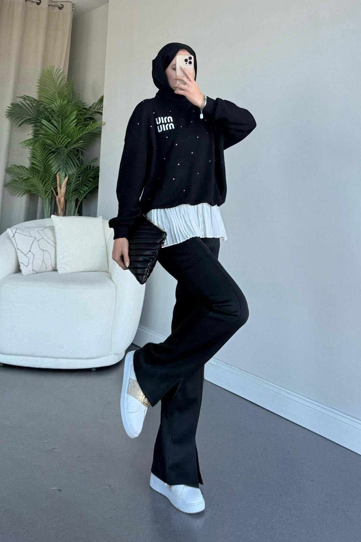 Premium Muadil Sweat Siyah, Fiyatları 