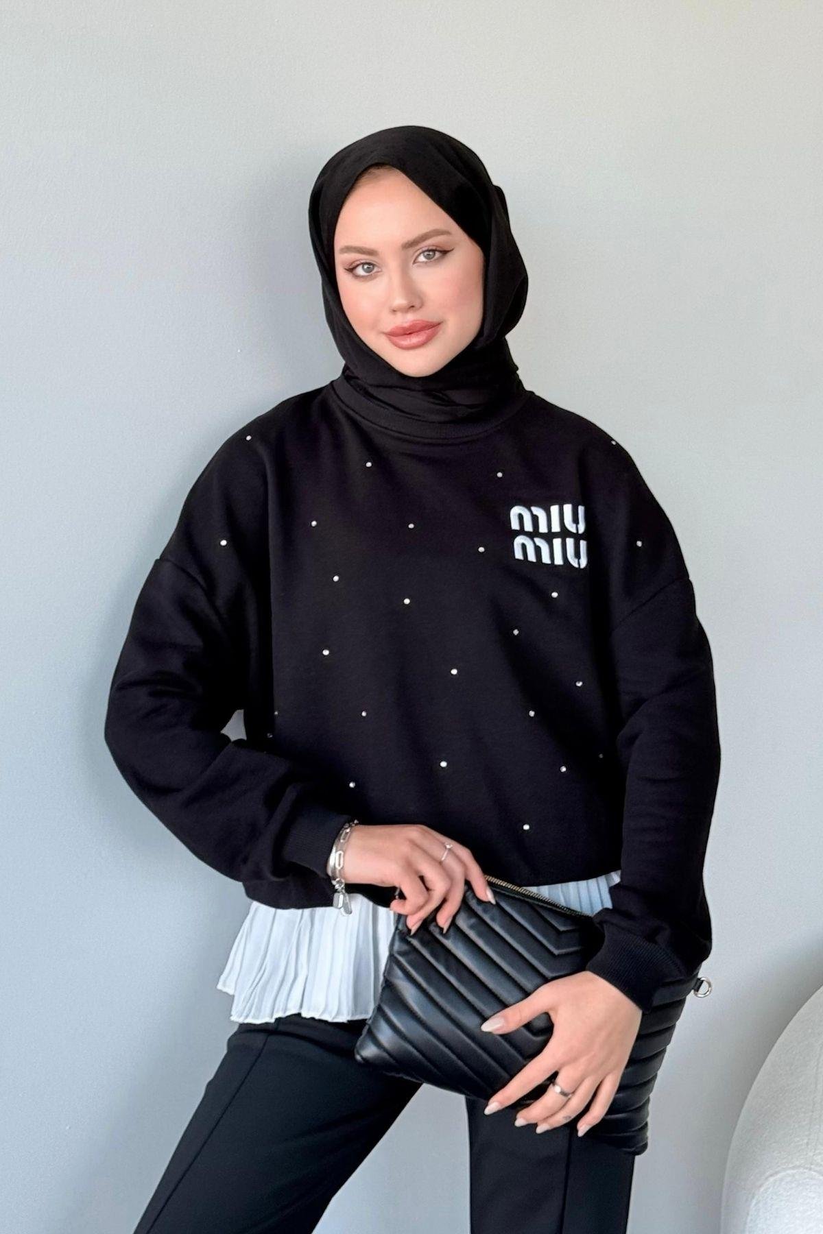 Premium Muadil Sweat Siyah, Fiyatları 