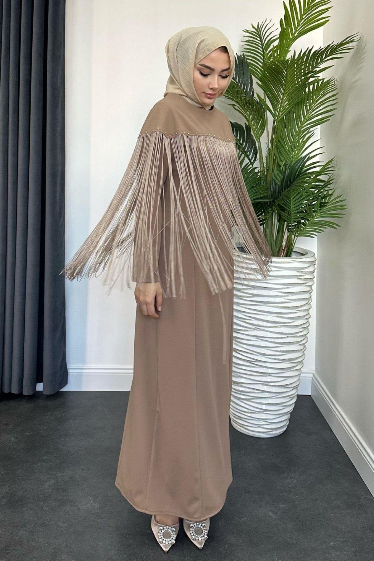 Püskül Detay Elbise Taş, Fiyatları 