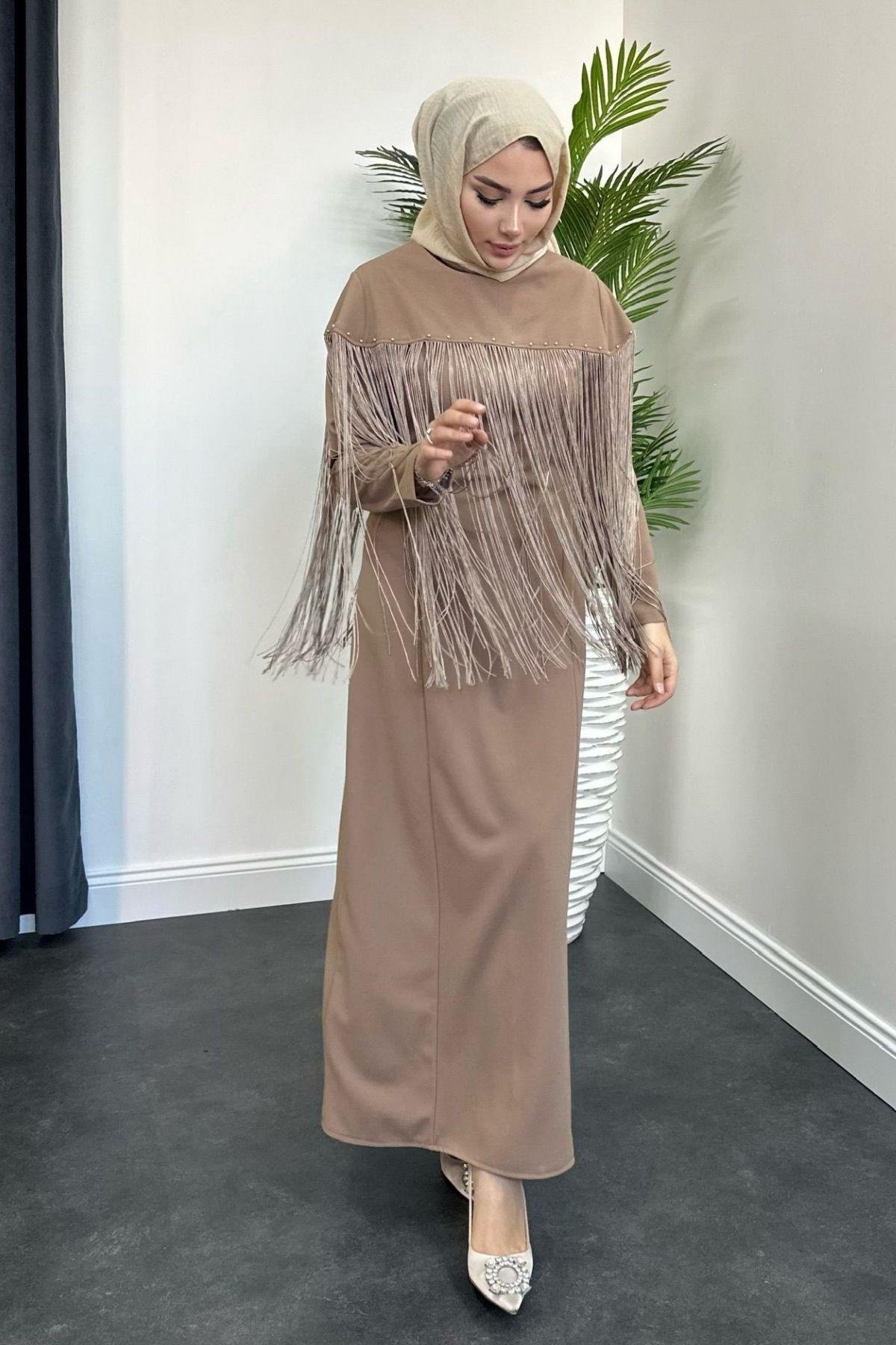 Püskül Detay Elbise Taş, Fiyatları 