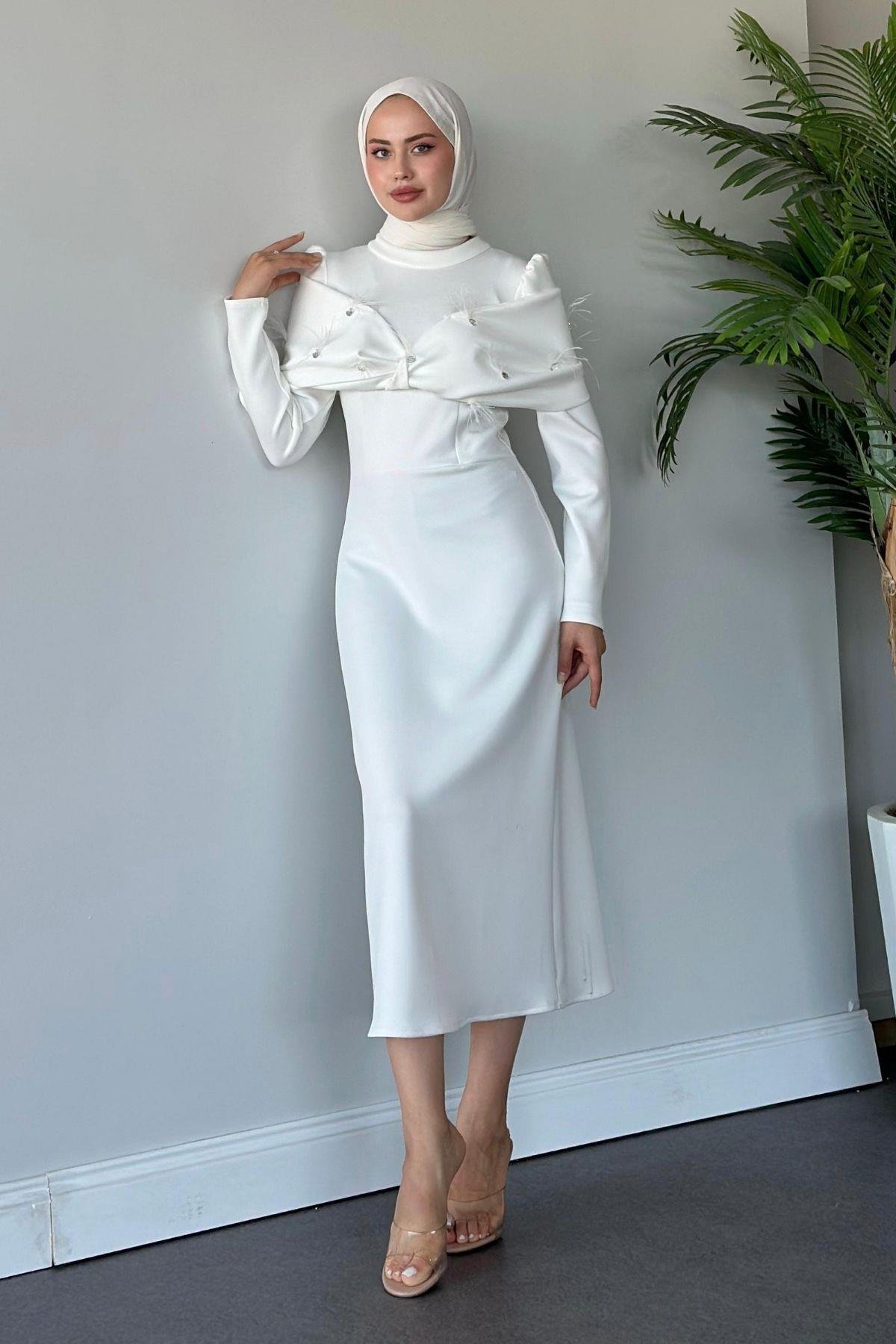 Rehal Scuba Abiye Beyaz, Fiyatları 