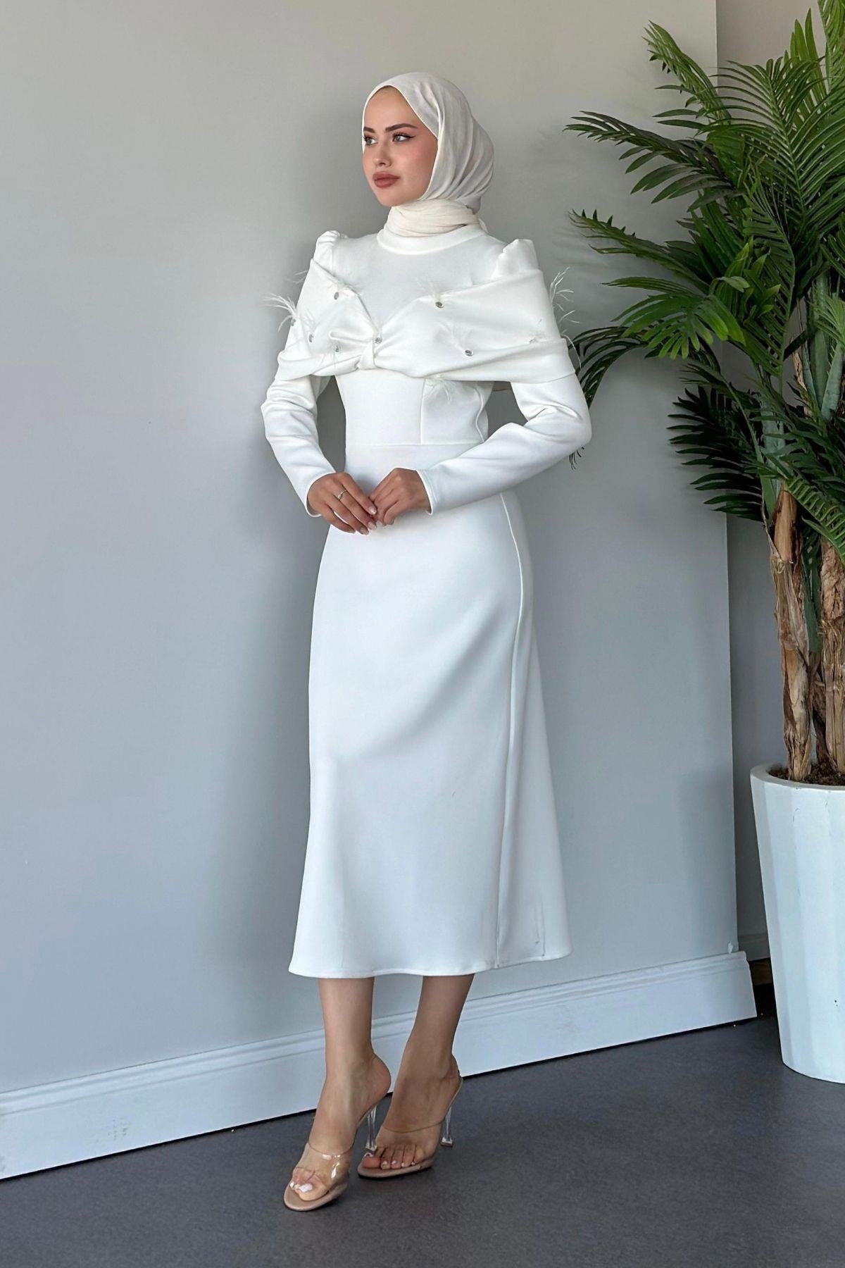 Rehal Scuba Abiye Beyaz, Fiyatları 