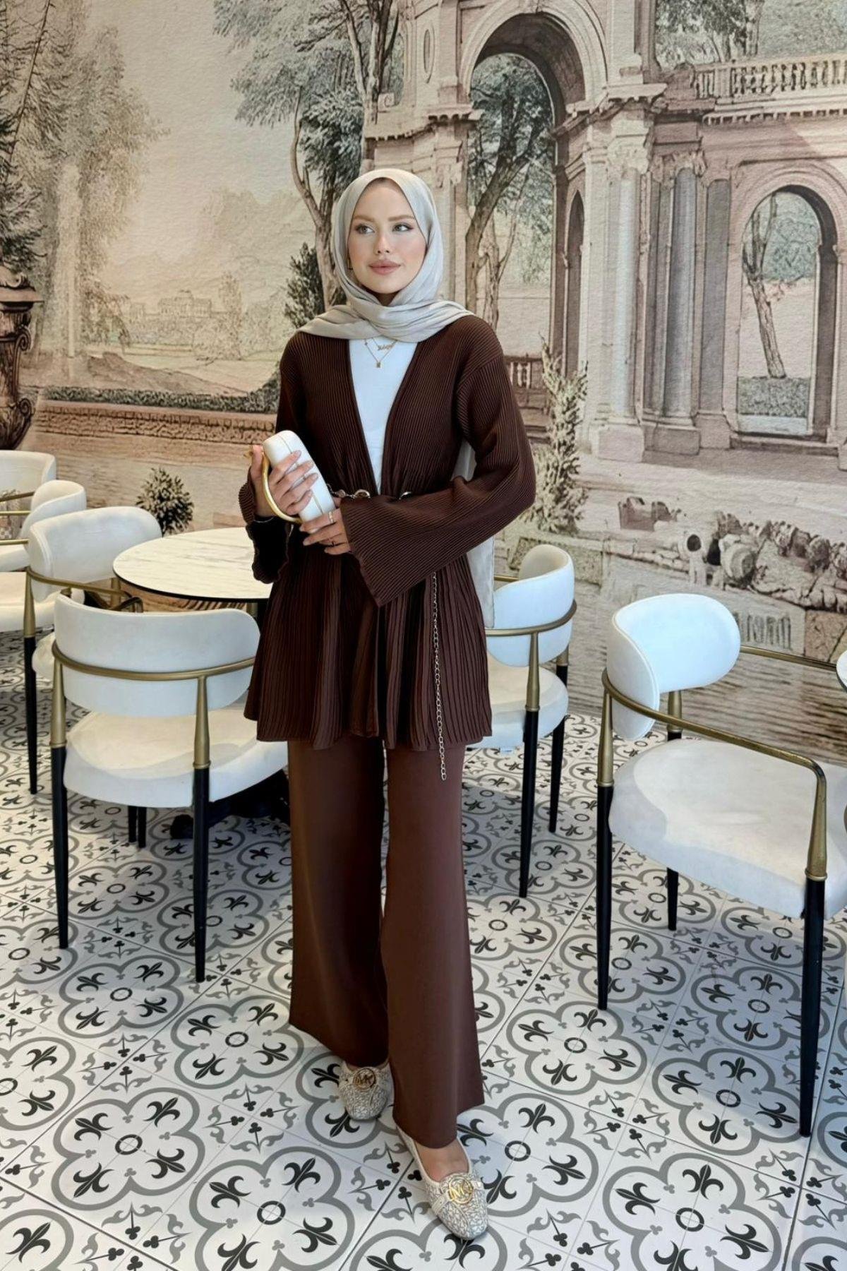 Rio Merserize Pantolonu Takım Kahve, Fiyatları Rio Merserize Pantolonu Takım Kahve- Haza Moda 