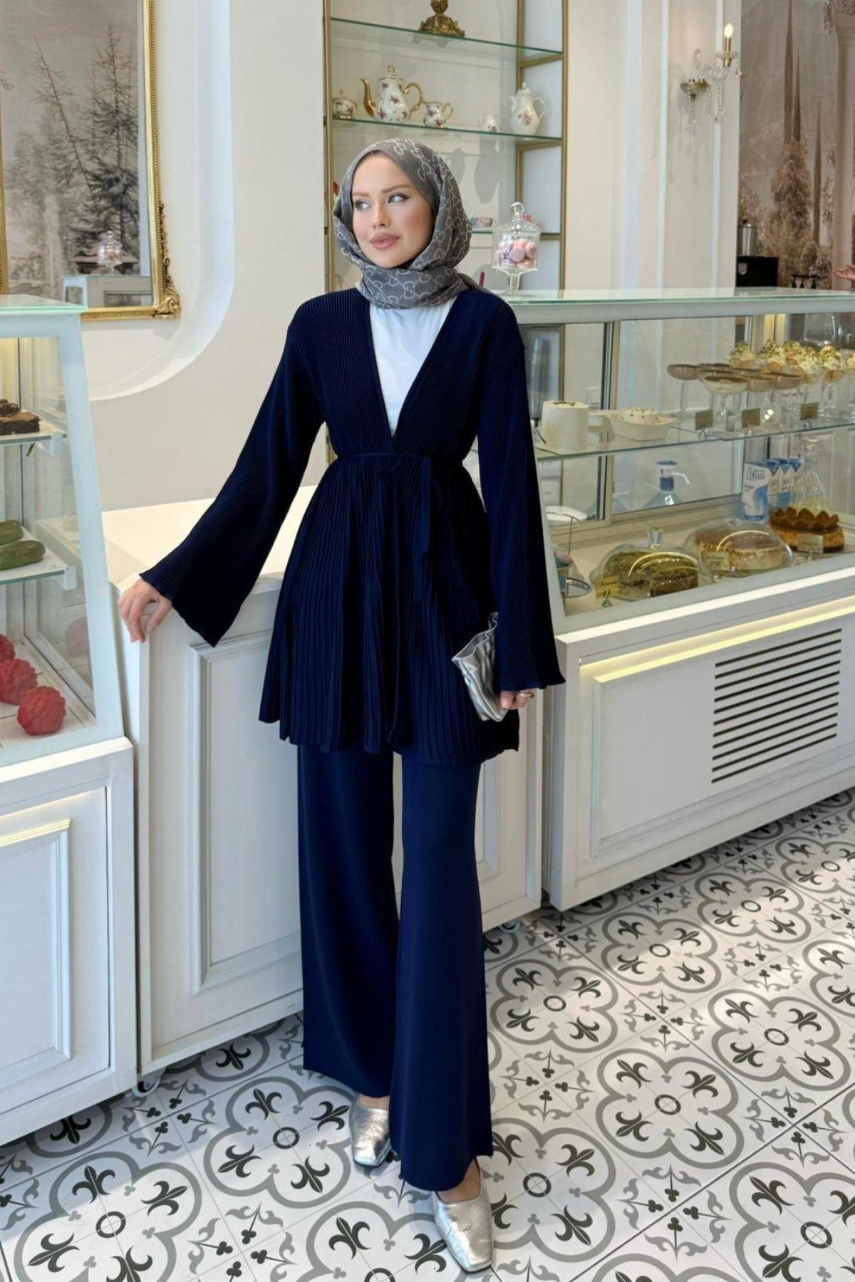 Rio Merserize Pantolonu Takım Lacivert, Fiyatları Rio Merserize Pantolonu Takım Lacivert- Haza Moda 