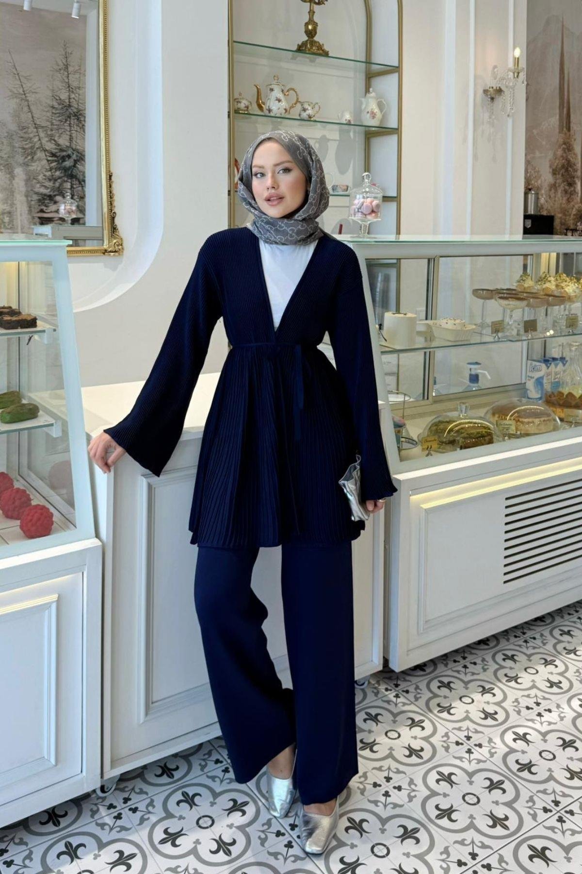 Rio Merserize Pantolonu Takım Lacivert, Fiyatları Rio Merserize Pantolonu Takım Lacivert- Haza Moda 