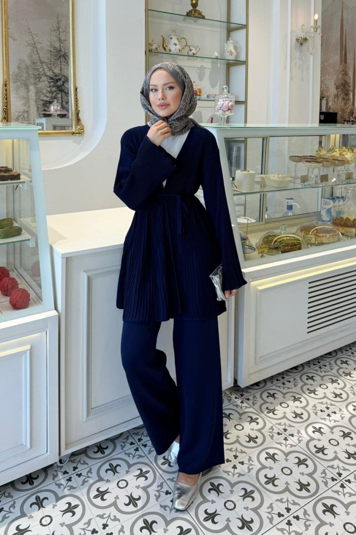 Rio Merserize Pantolonu Takım Lacivert, Fiyatları Rio Merserize Pantolonu Takım Lacivert- Haza Moda 