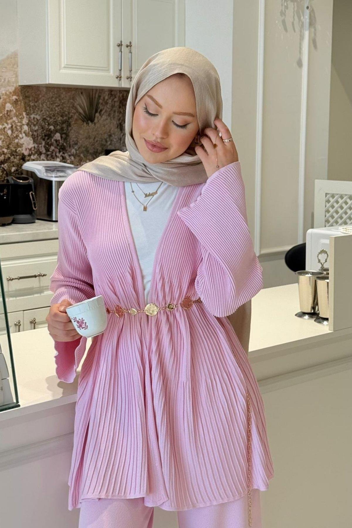 Rio Merserize Pantolonu Takım Pembe, Fiyatları Rio Merserize Pantolonu Takım Pembe- Haza Moda 