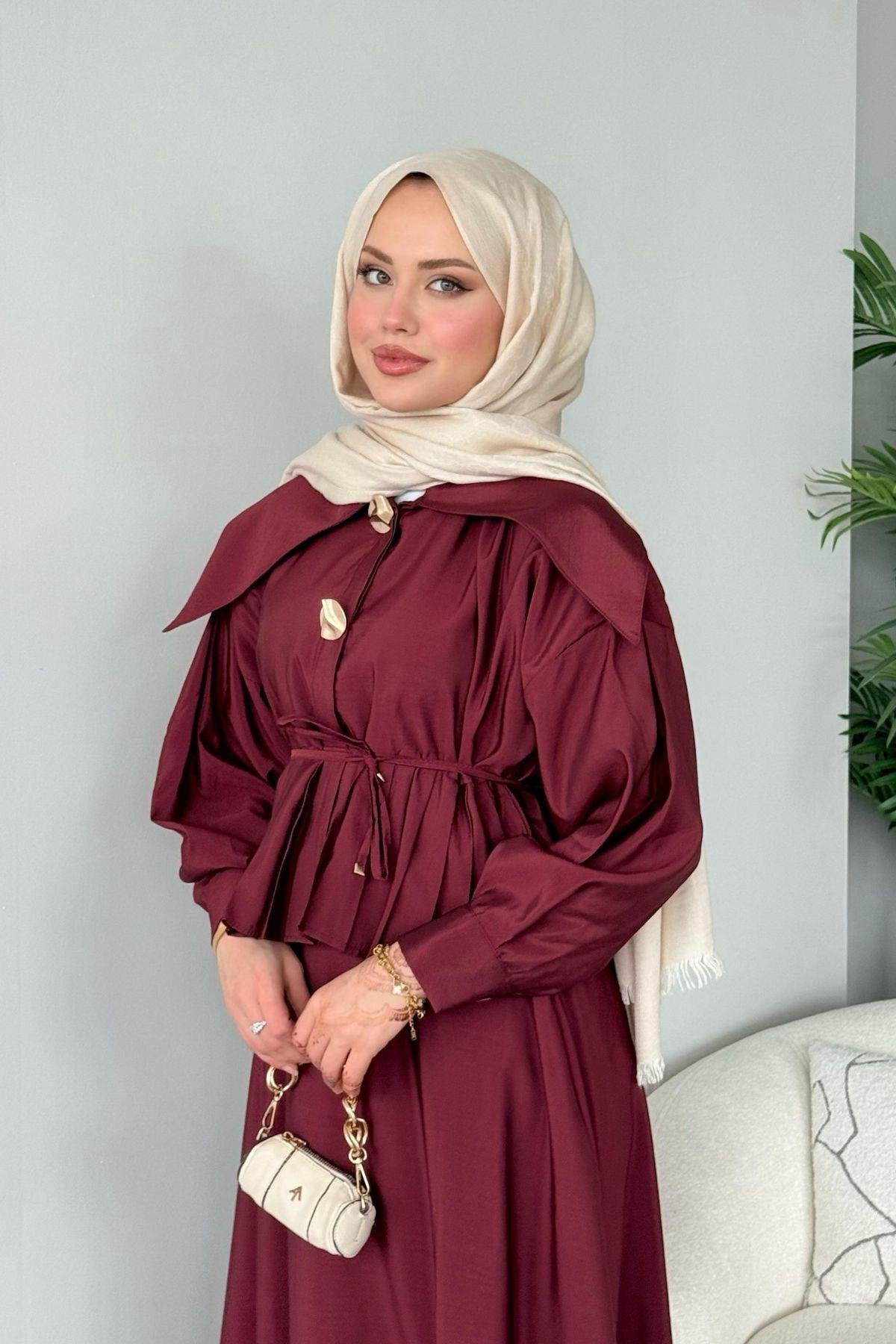 Roma Etekli Takım Bordo, Fiyatları Roma Etekli Takım Bordo- Haza Moda 