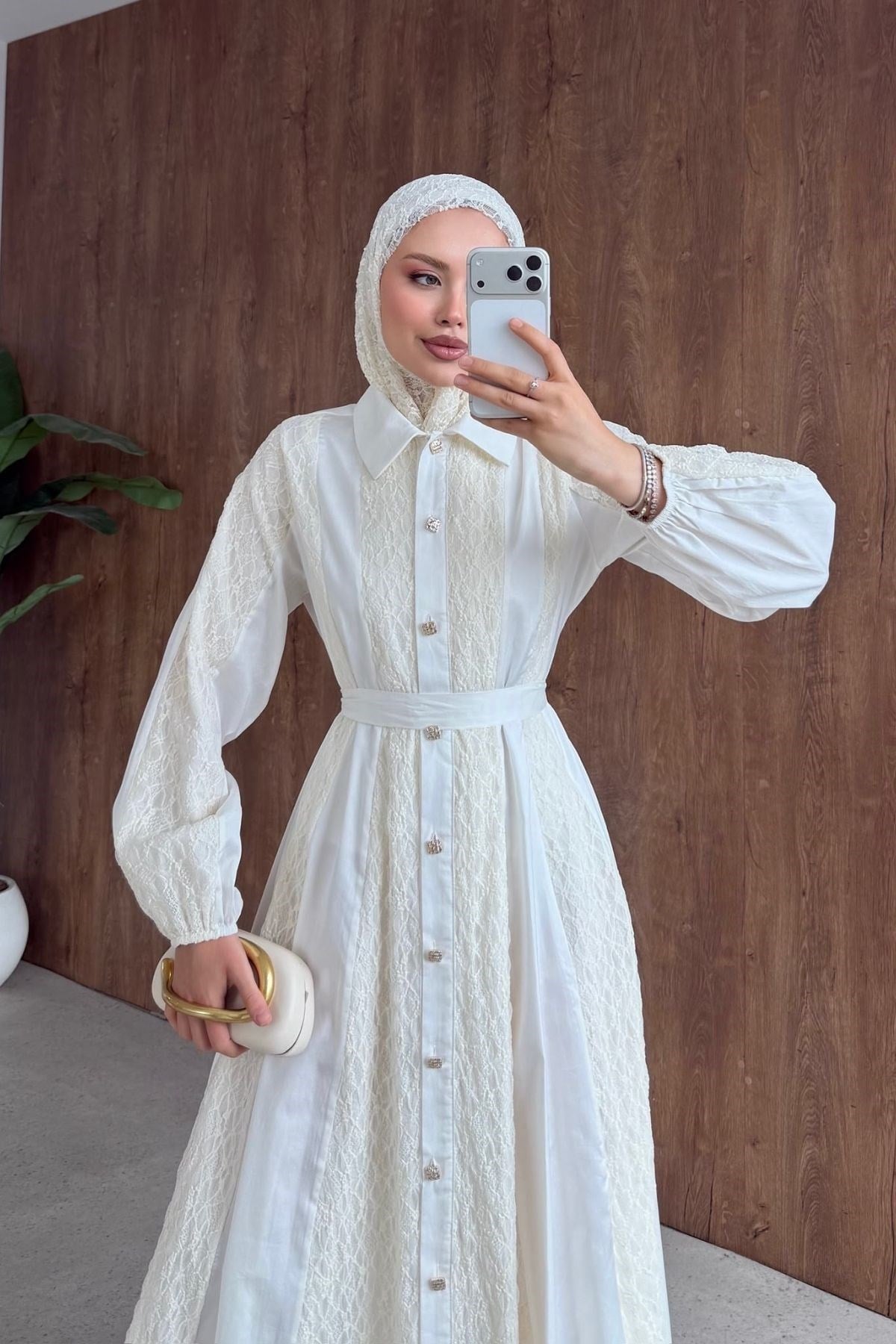 Romantik Dantel Detaylı Elbise Ekru, Fiyatları 