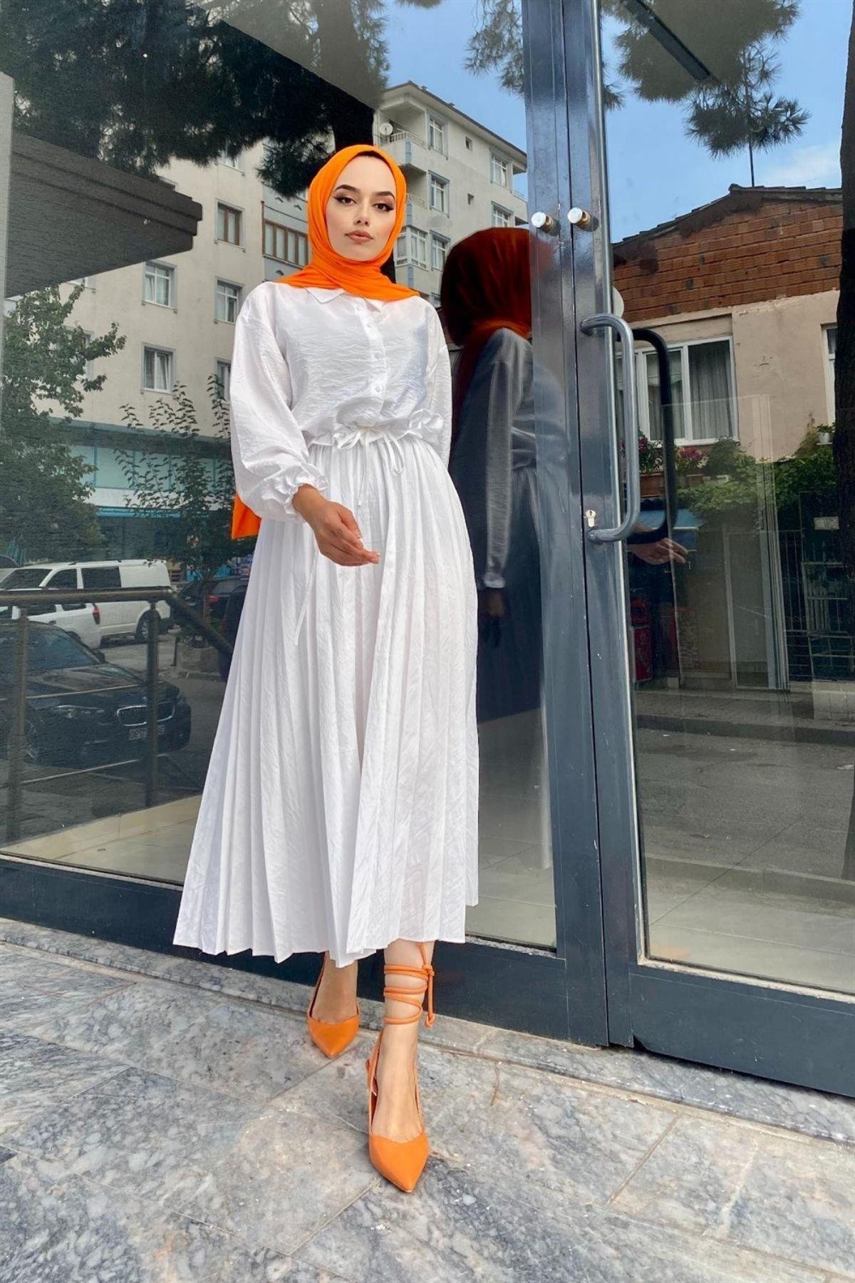 Roniya Etekli Takım Beyaz, Fiyatları 