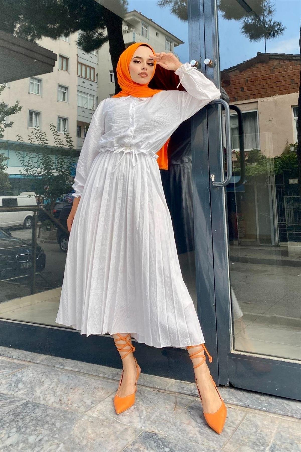 Roniya Etekli Takım Beyaz, Fiyatları 