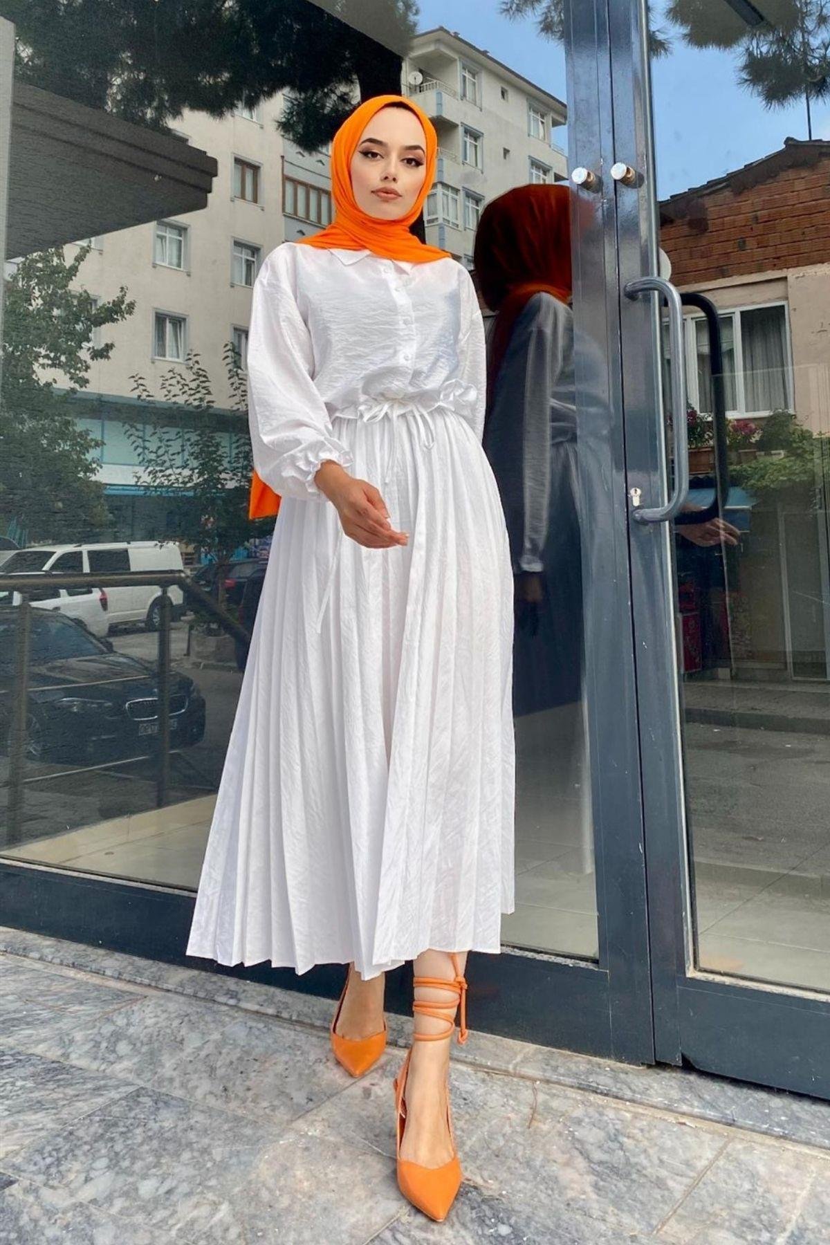 Roniya Etekli Takım Beyaz, Fiyatları 