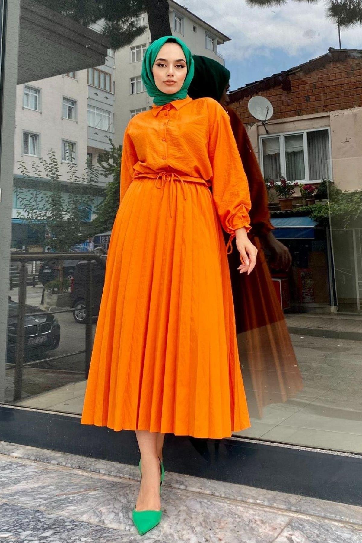 Roniya Etekli Takım Turuncu, Fiyatları 