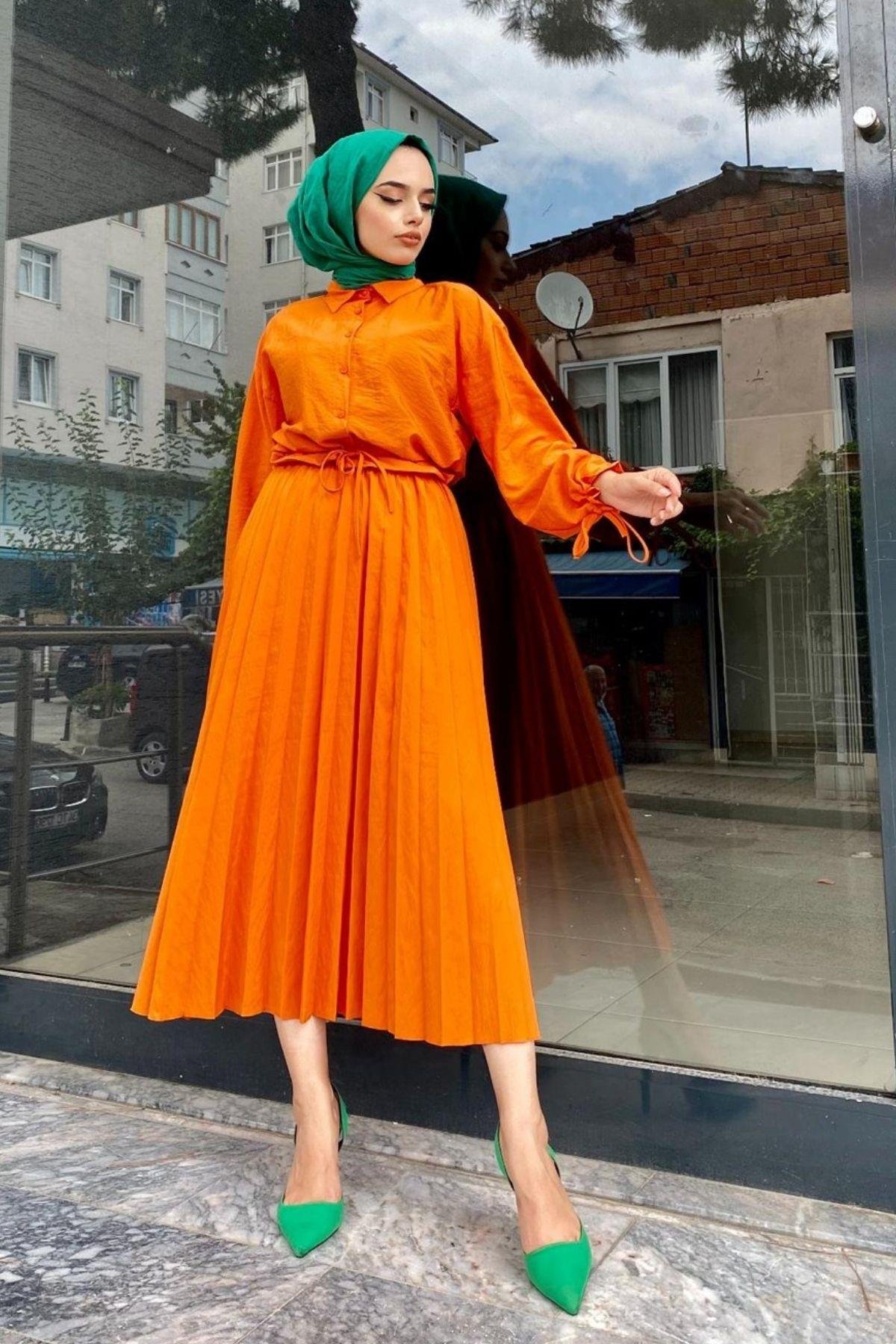 Roniya Etekli Takım Turuncu, Fiyatları 