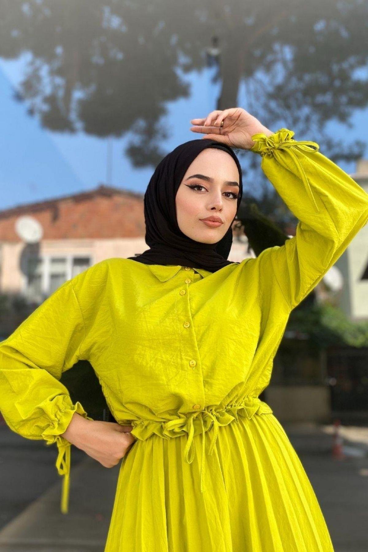 Roniya Etekli Takım Yağyeşili, Fiyatları 