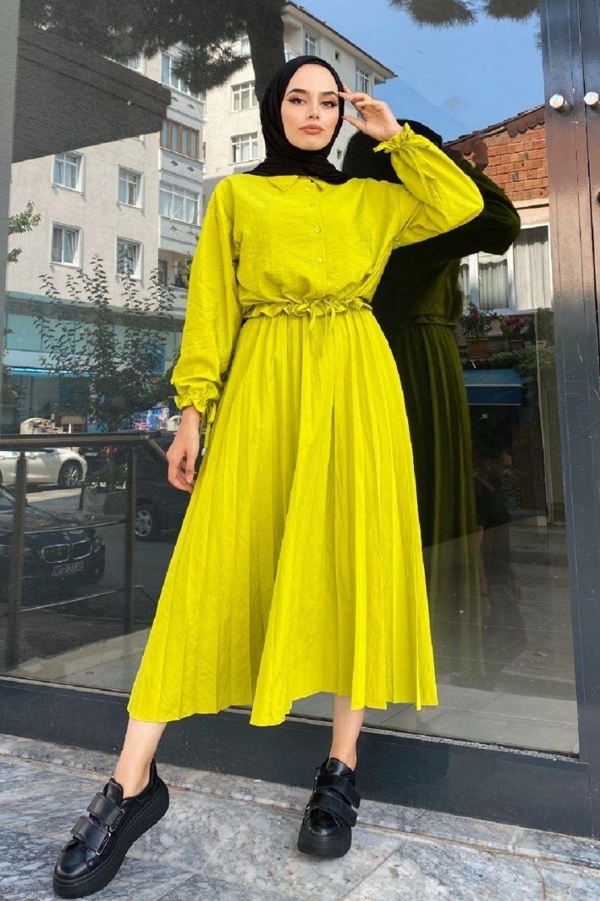 Roniya Etekli Takım Yağyeşili, Fiyatları 