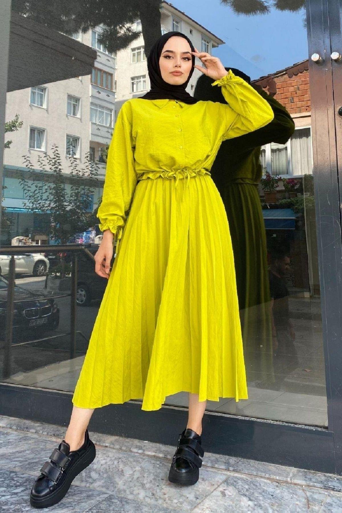 Roniya Etekli Takım Yağyeşili, Fiyatları 