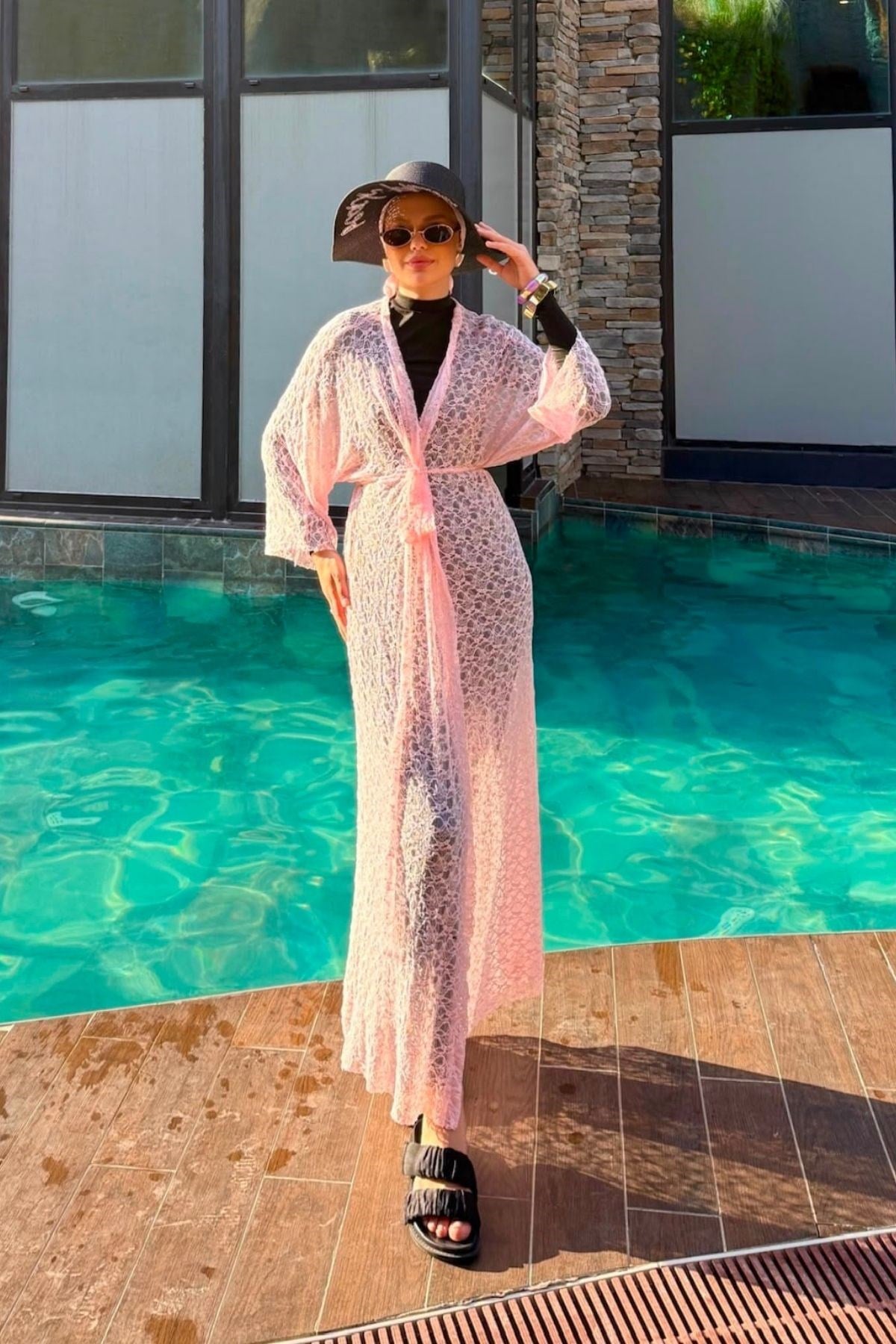 Rosa Bağlamalı Pareo Pembe, Fiyatları 