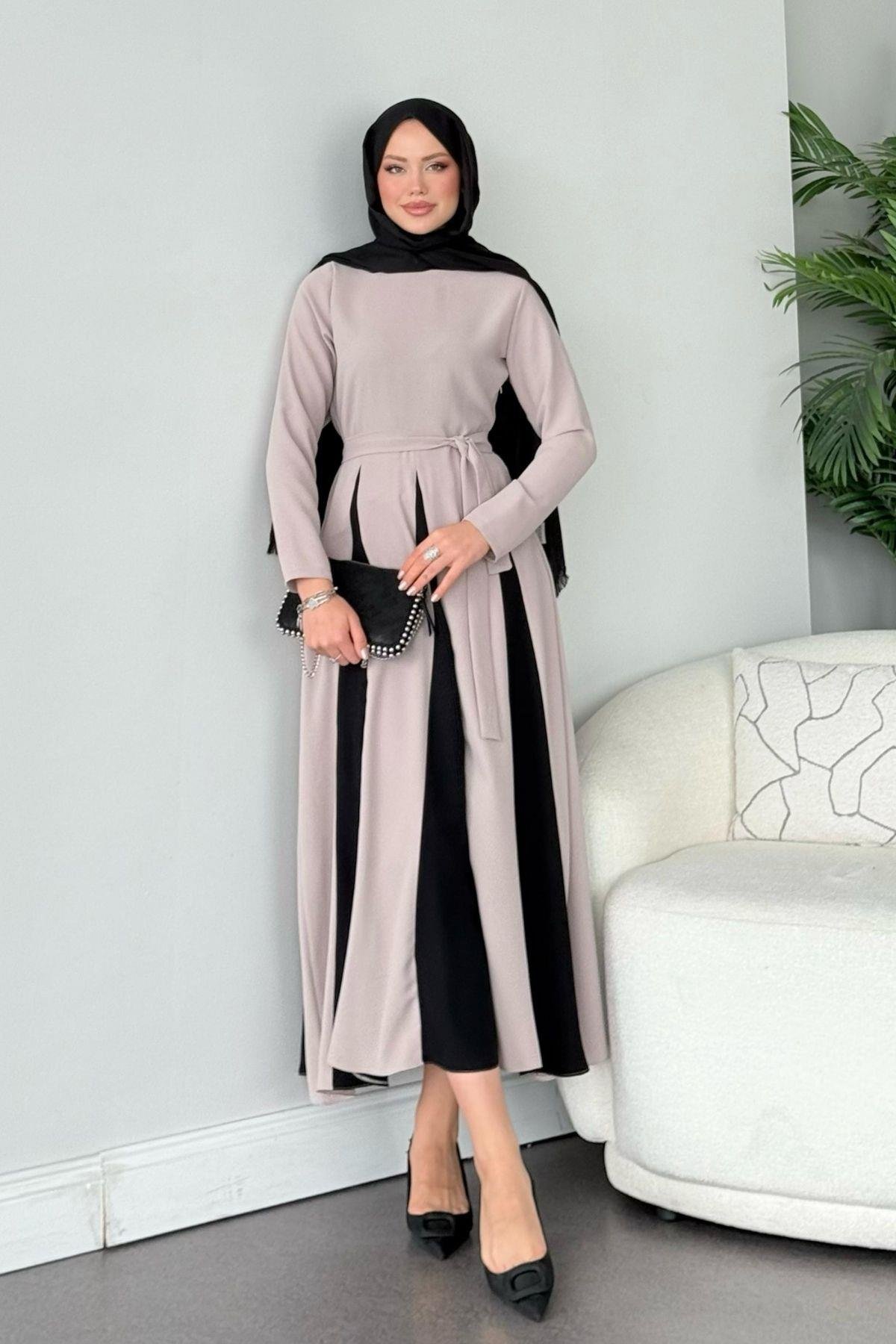 Rose Abiye Vizon, Fiyatları Rose Abiye Vizon - Haza Moda 