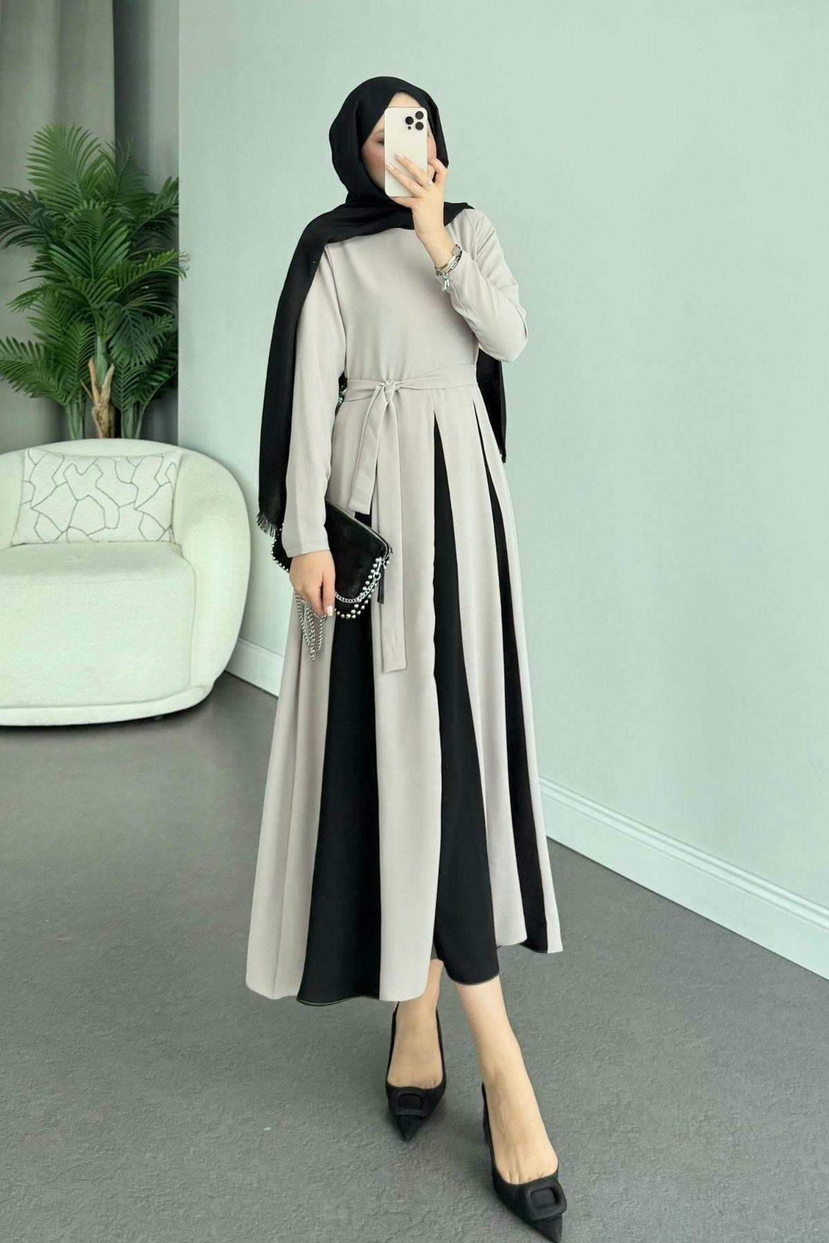 Rose Abiye Vizon, Fiyatları Rose Abiye Vizon - Haza Moda 