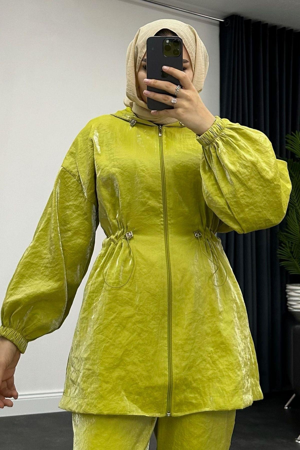 Rose Kapişonlu Takım Yağyeşili, Fiyatları 