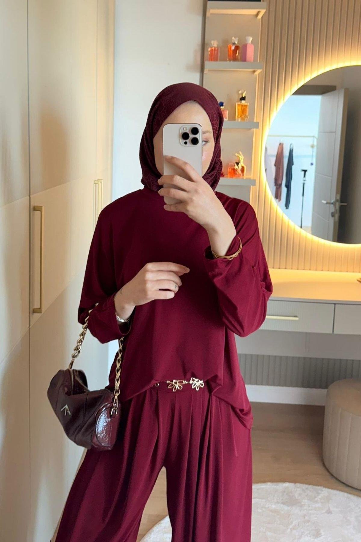 Roza Sandy Takım Bordo, Fiyatları 