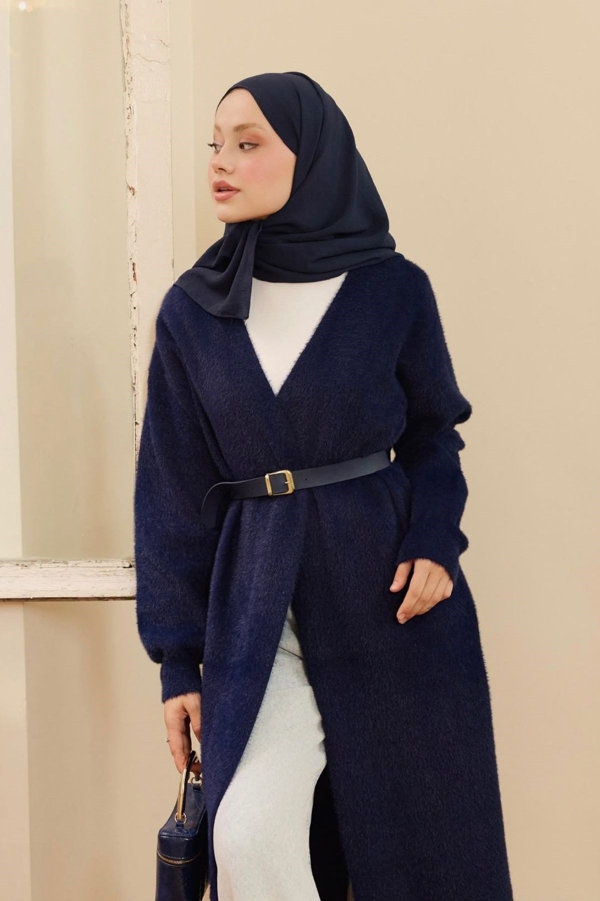Rumi Angora Uzun Hırka Lacivert, Fiyatları 