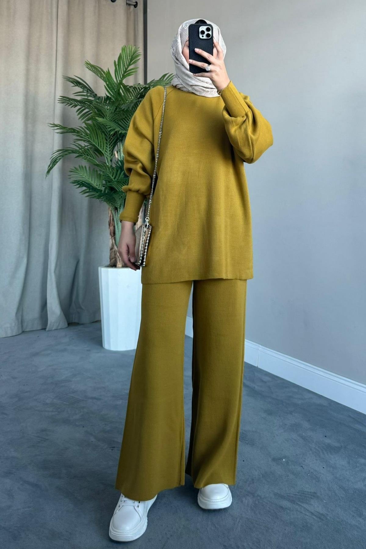 Rüya Triko Takım Yağyeşili, Fiyatları 