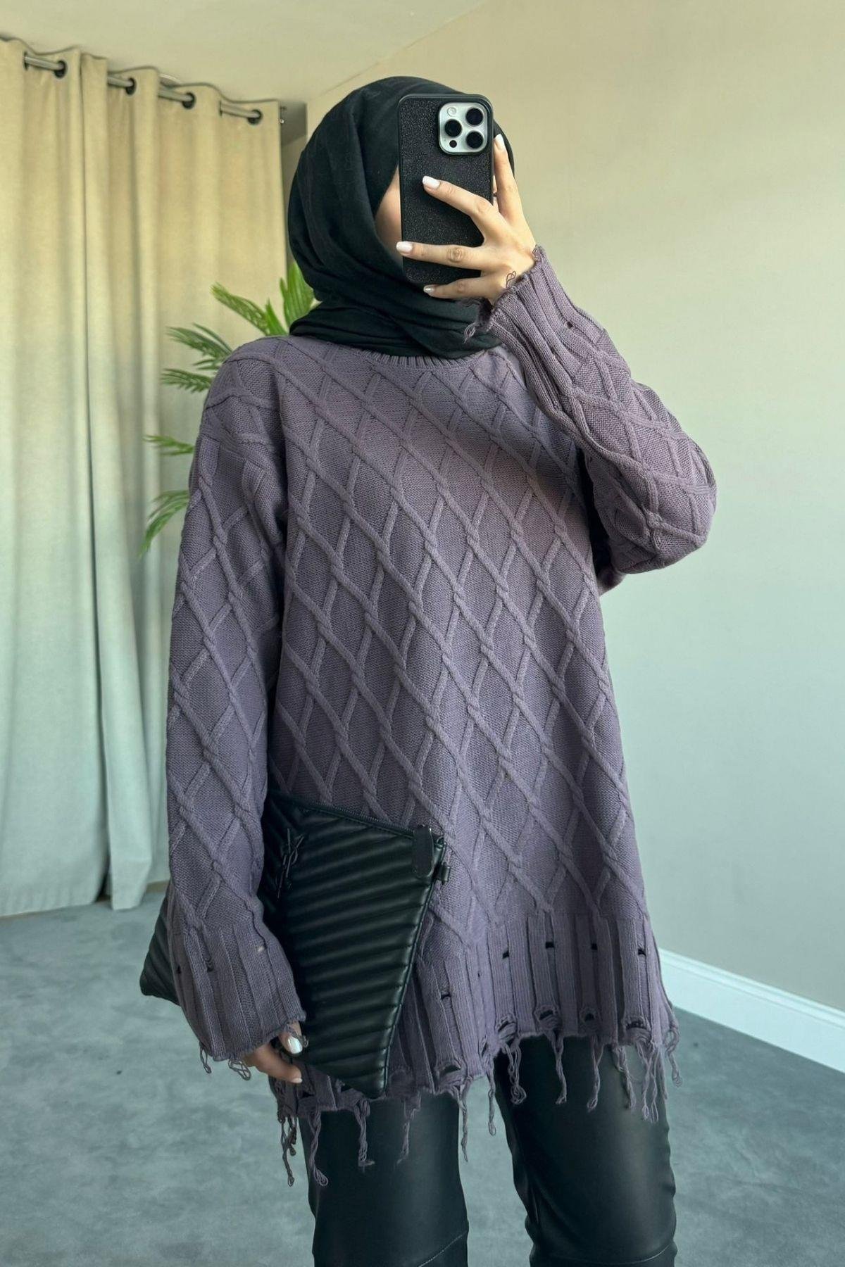 Saçaklı Baklava Kazak Mürdüm, Fiyatları 