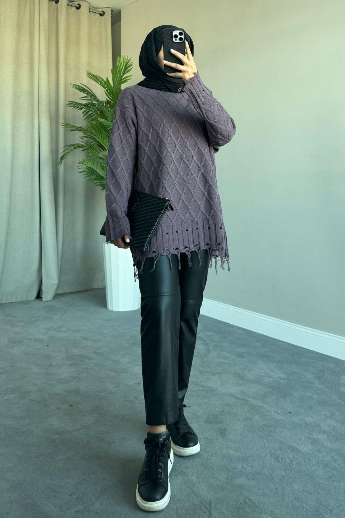 Saçaklı Baklava Kazak Mürdüm, Fiyatları 