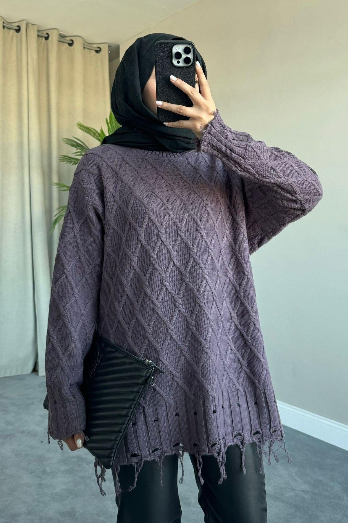 Saçaklı Baklava Kazak Mürdüm, Fiyatları 