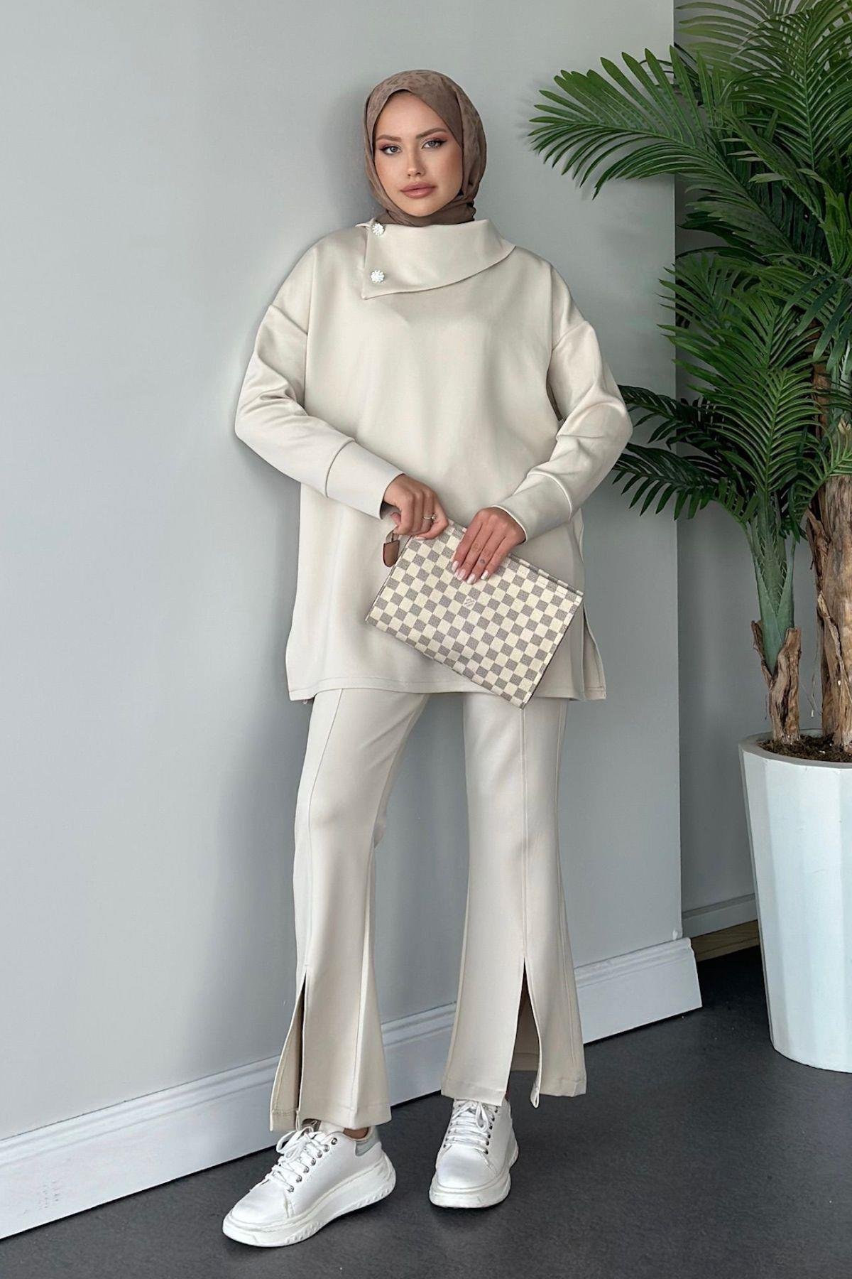 Safir Scuba Takım Bej, Fiyatları 